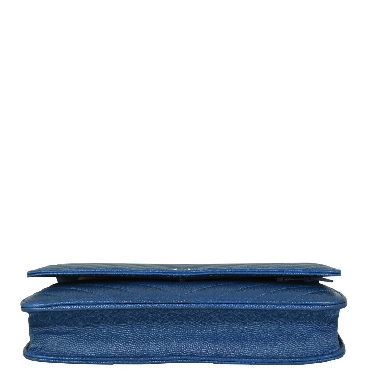 Chanel Classic Wallet on Chain Chevron | Blue