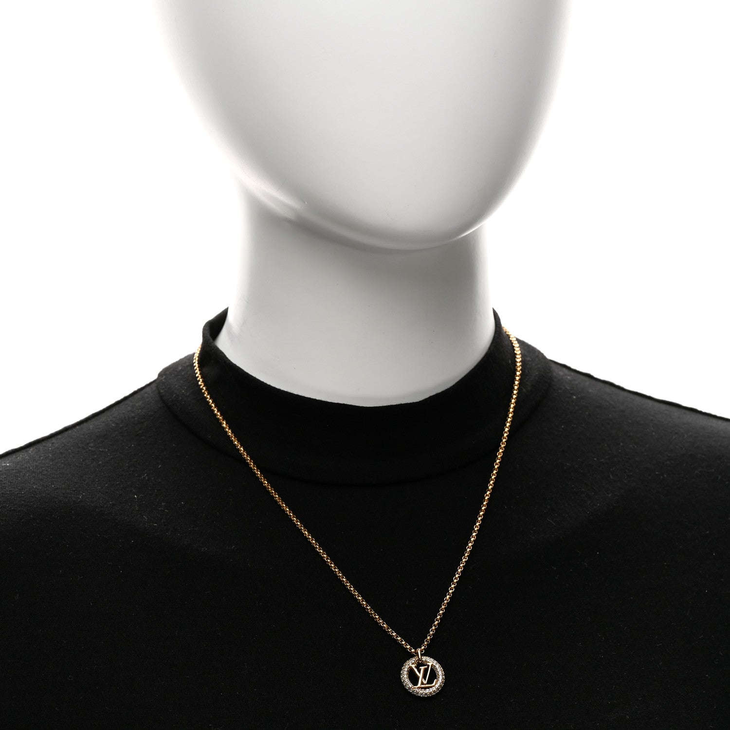 Metal Crystal Louise By Night Necklace