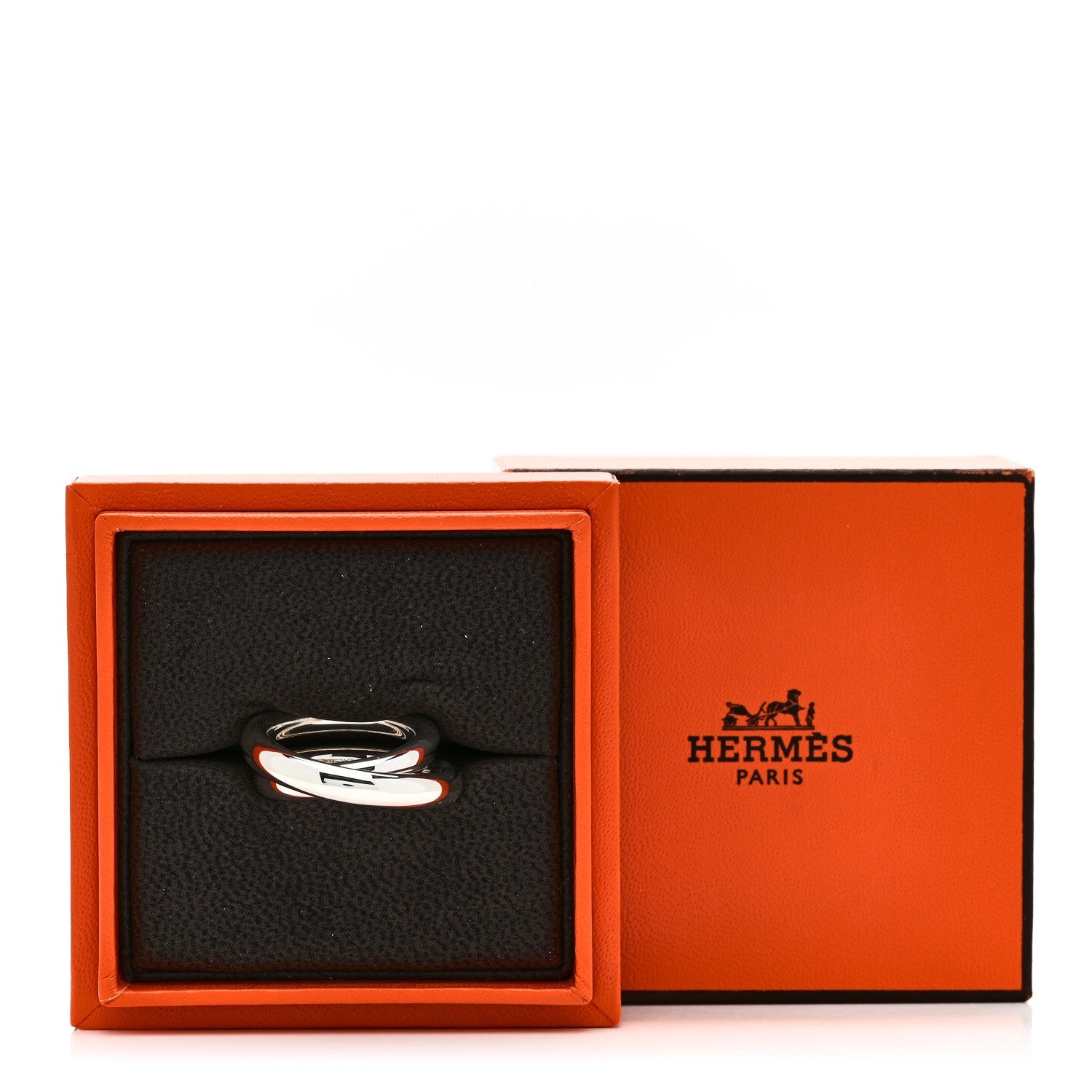 Sterling Silver MM Vertige Ring 49 5