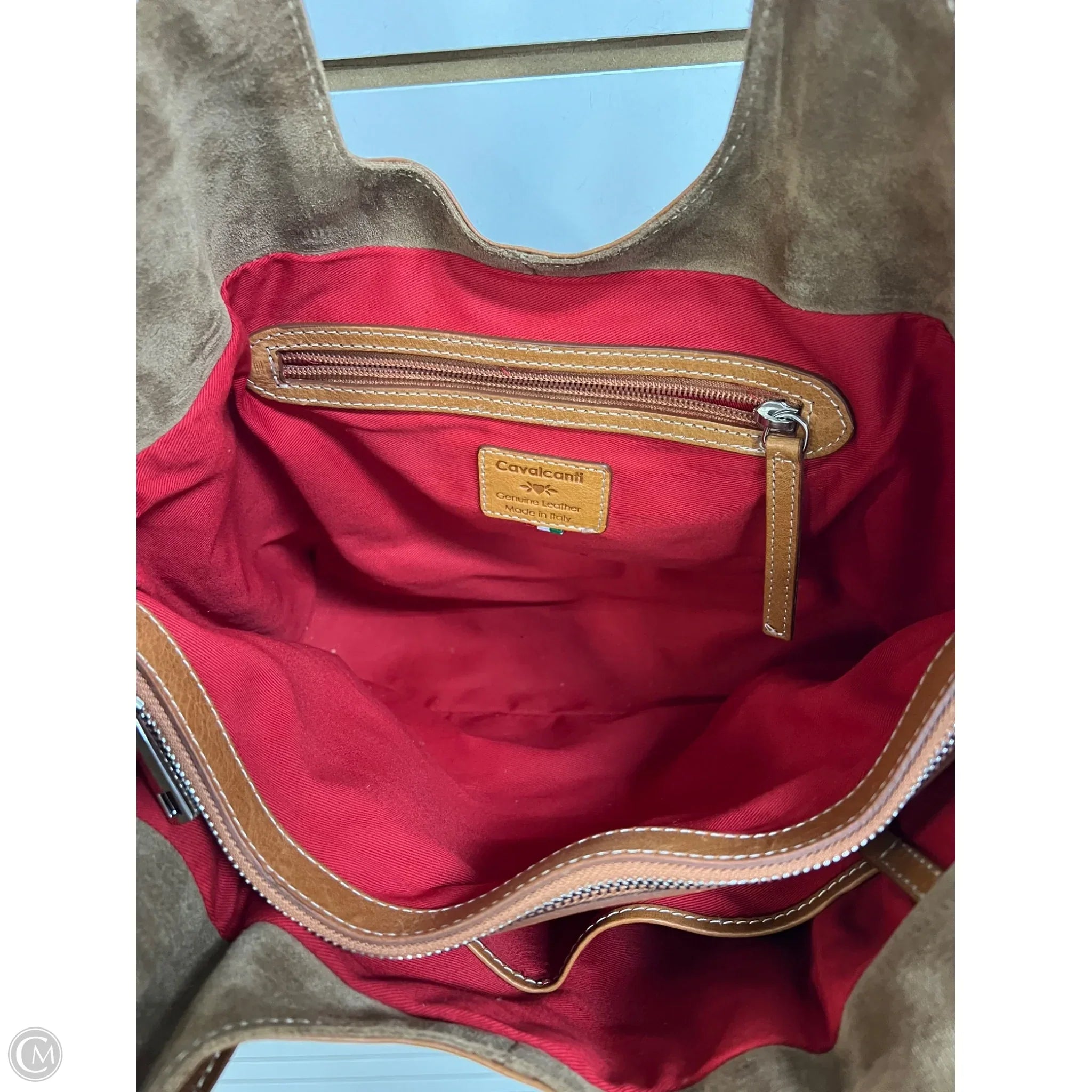 Handbag Leather By CAVALCANTI , Size: Medium