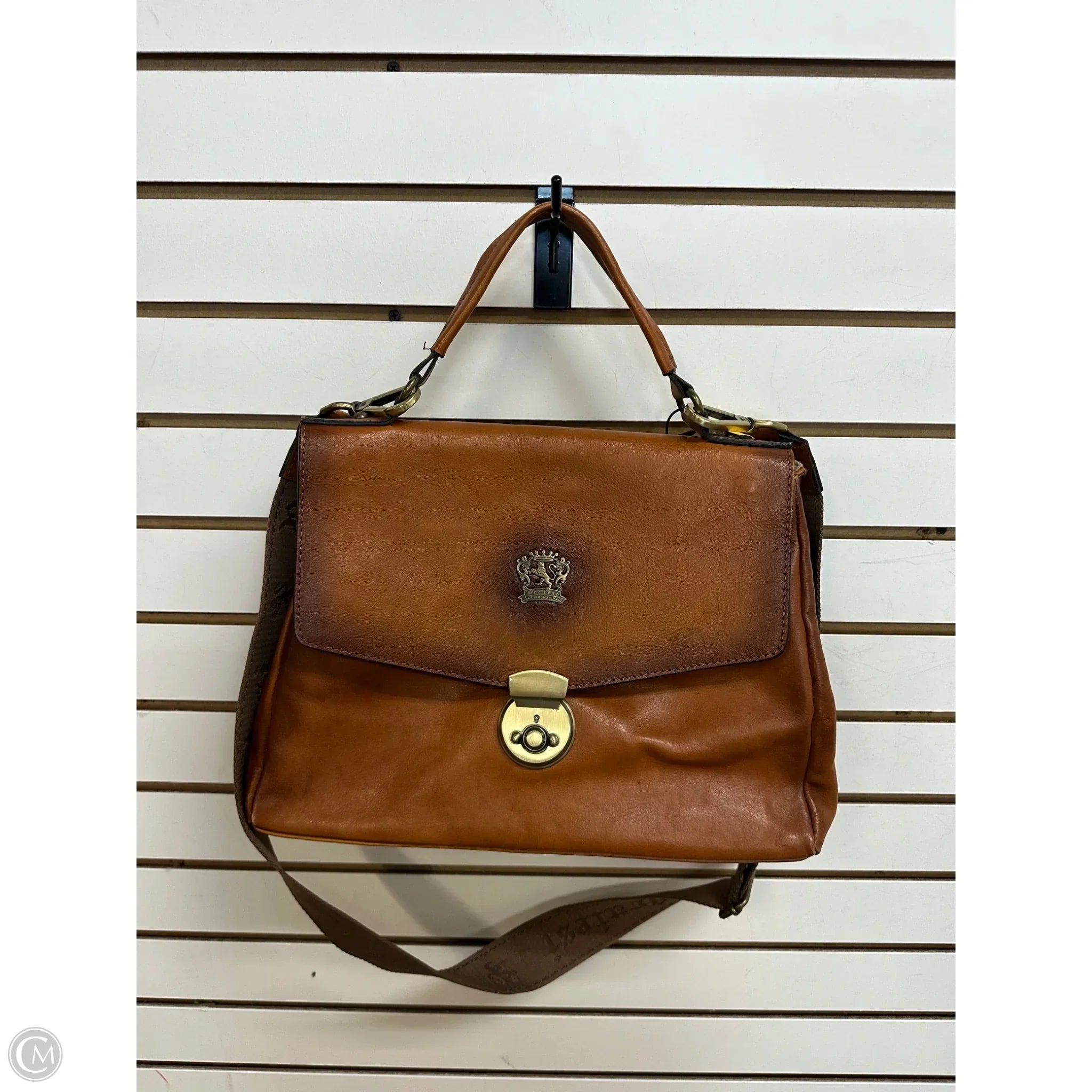 Crossbody Leather By Pratesi Firenze, Size: Large