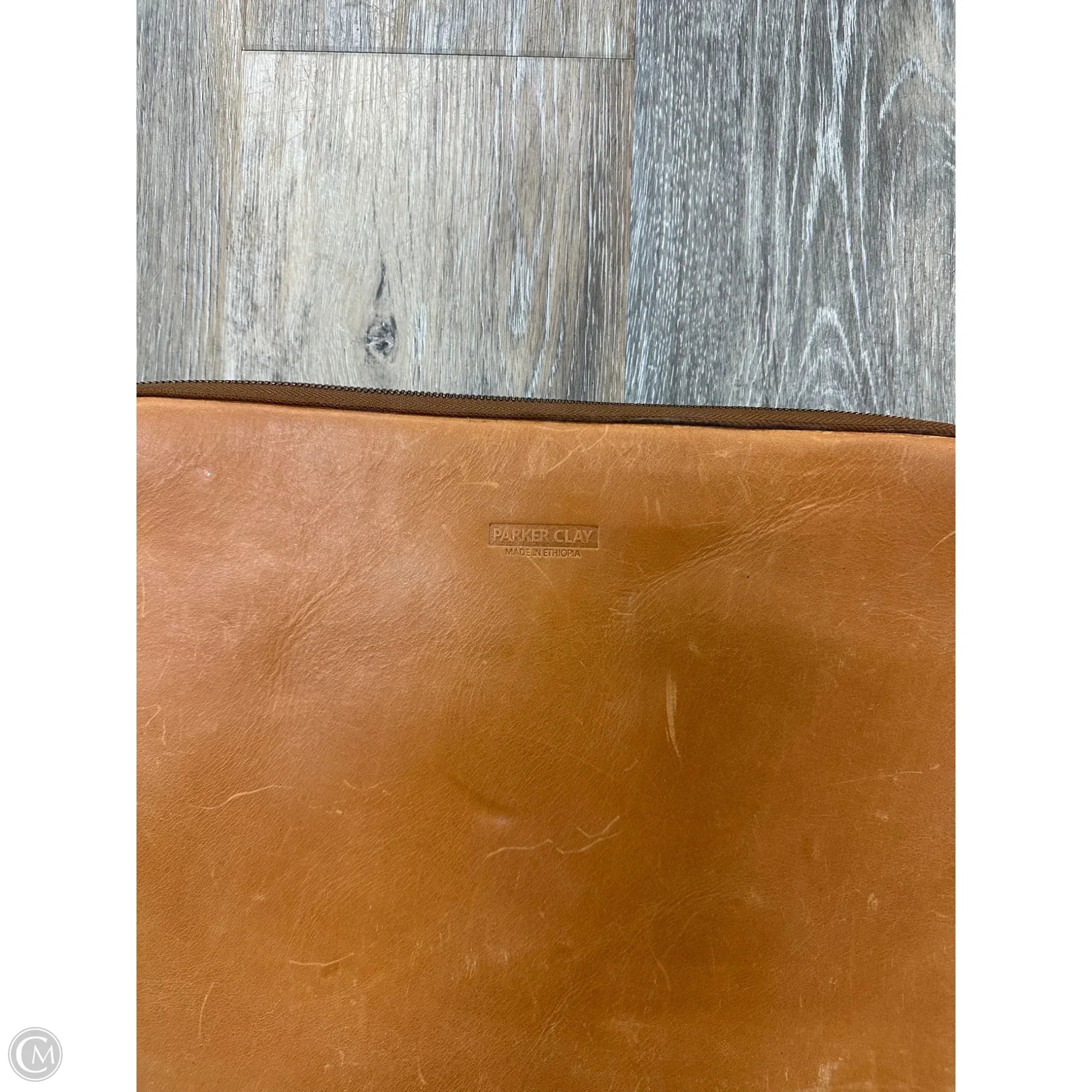 Laptop Sleeve Leather By Parker Clay, Size: Medium
