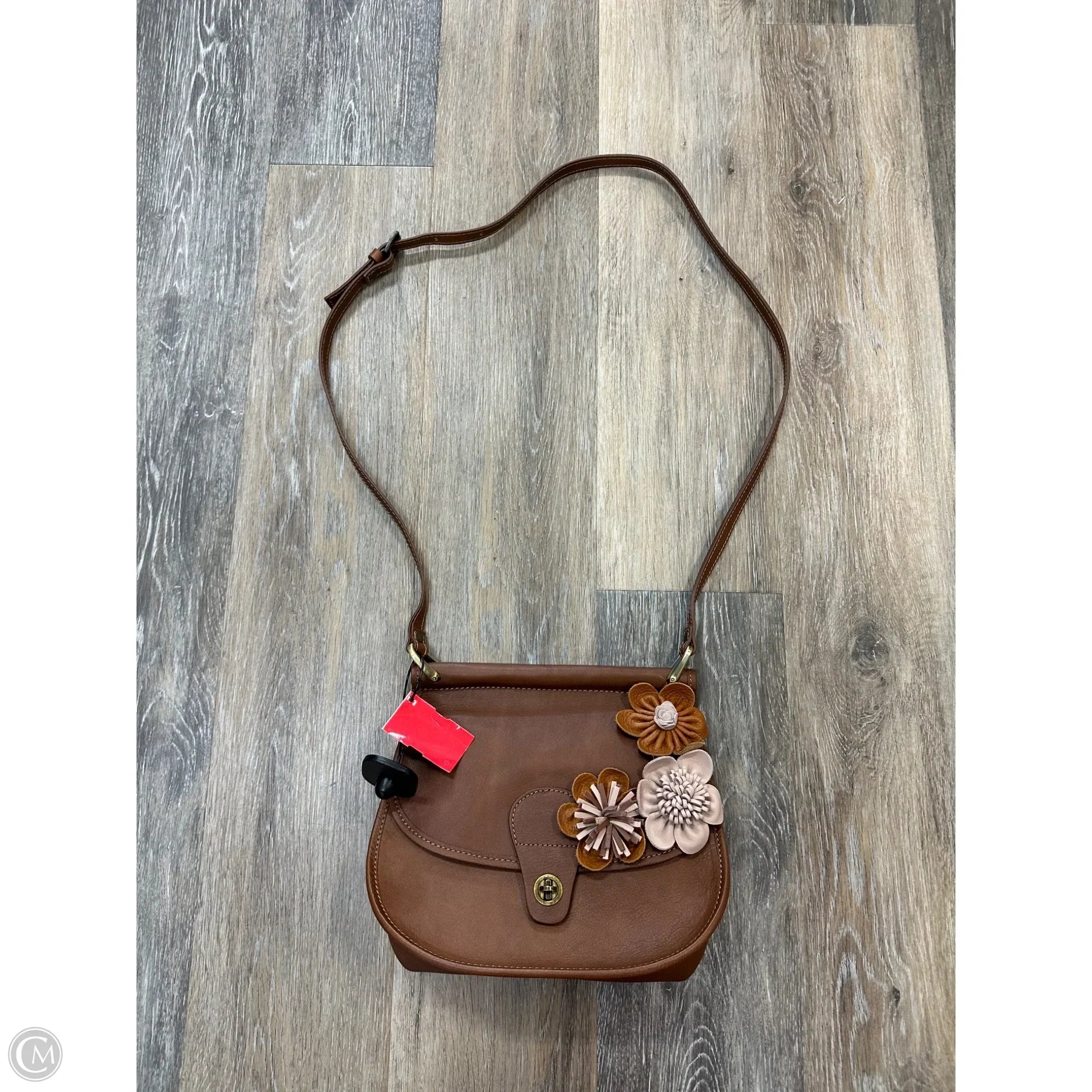 Handbag Leather By Sundance, Size: Medium