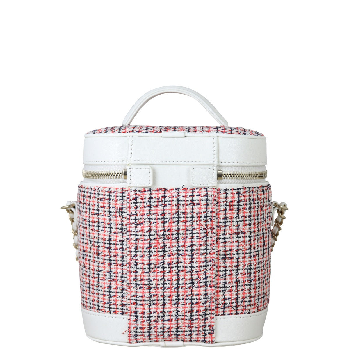 Chanel CC Tweed Vanity Case