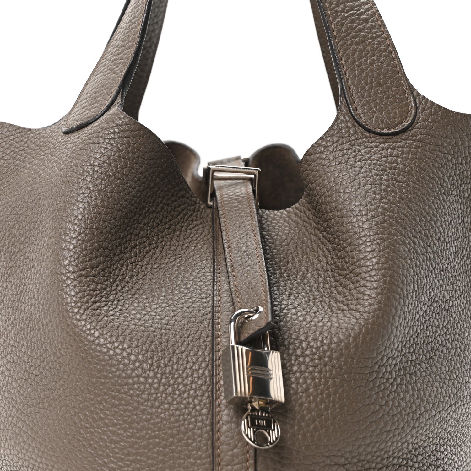 Taurillon Clemence Picotin Lock 22 MM Etain