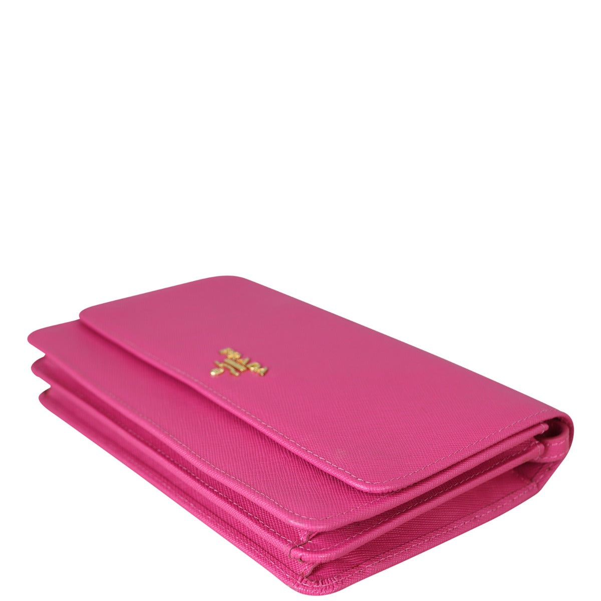 Prada Saffiano Wallet on Strap