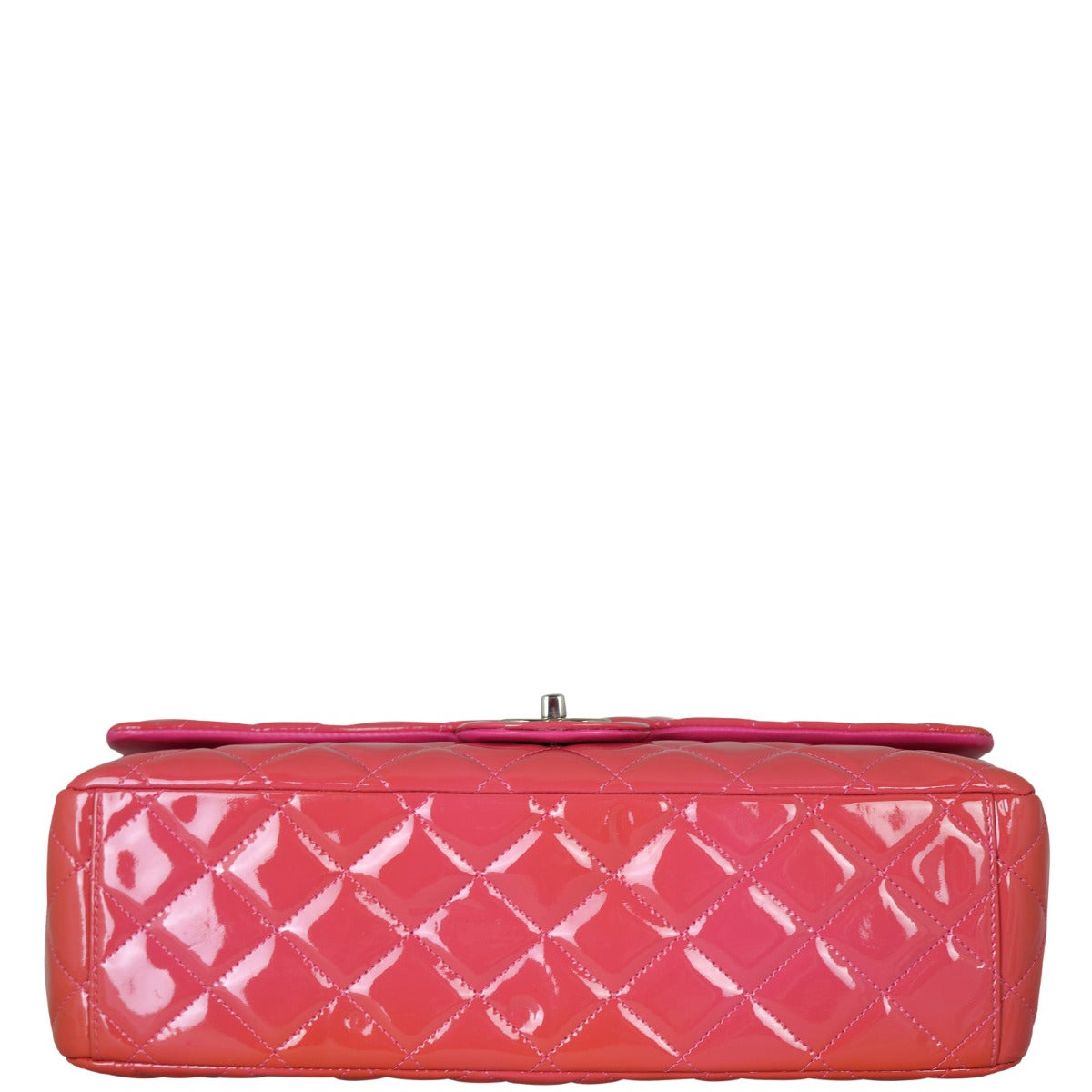 Chanel Classic Double Flap Maxi Pink Patent