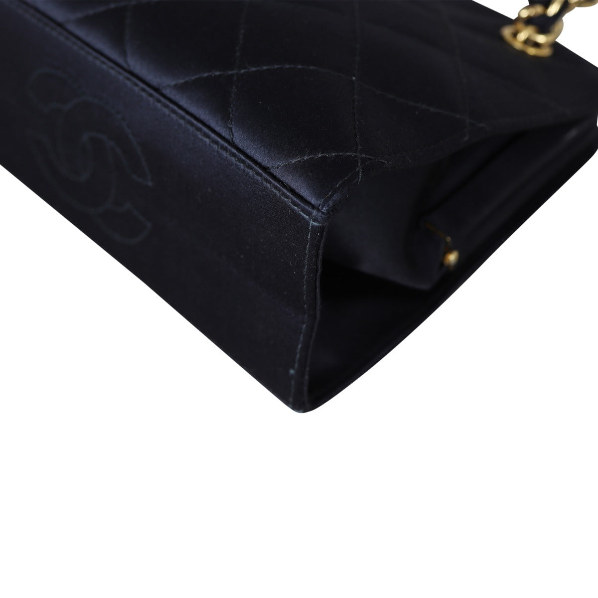 Chanel Vintage Mini Tote | Black Diamond