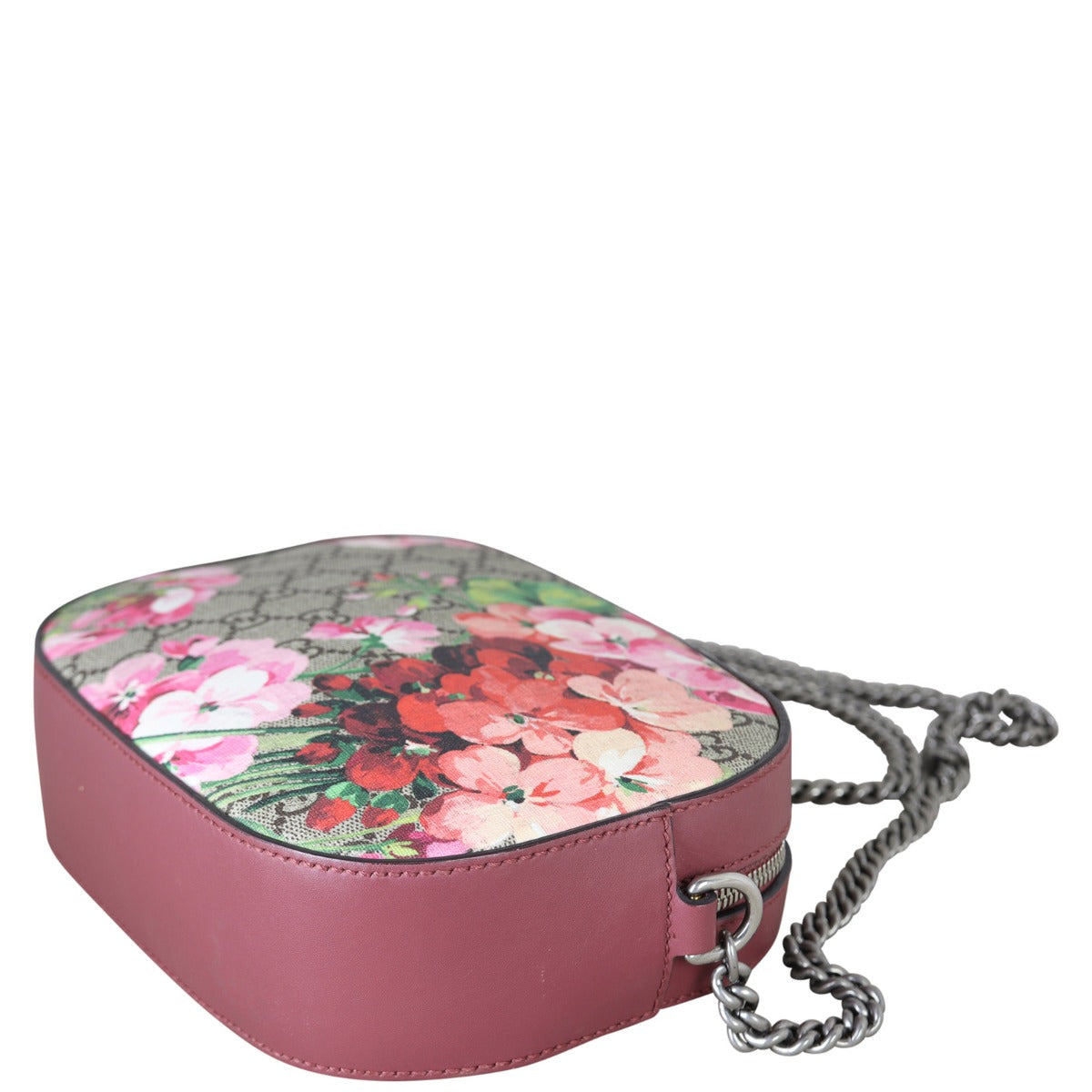 Gucci GG Supreme Blooms Mini Chain Bag