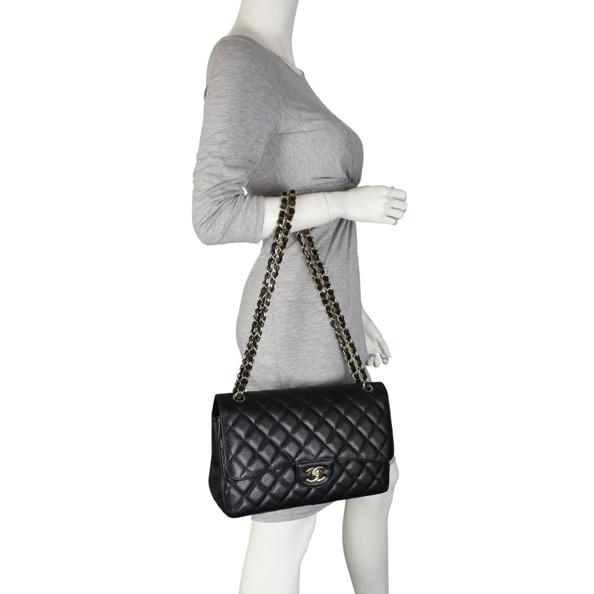 Chanel Classic Double Flap Jumbo | Lambskin GTH