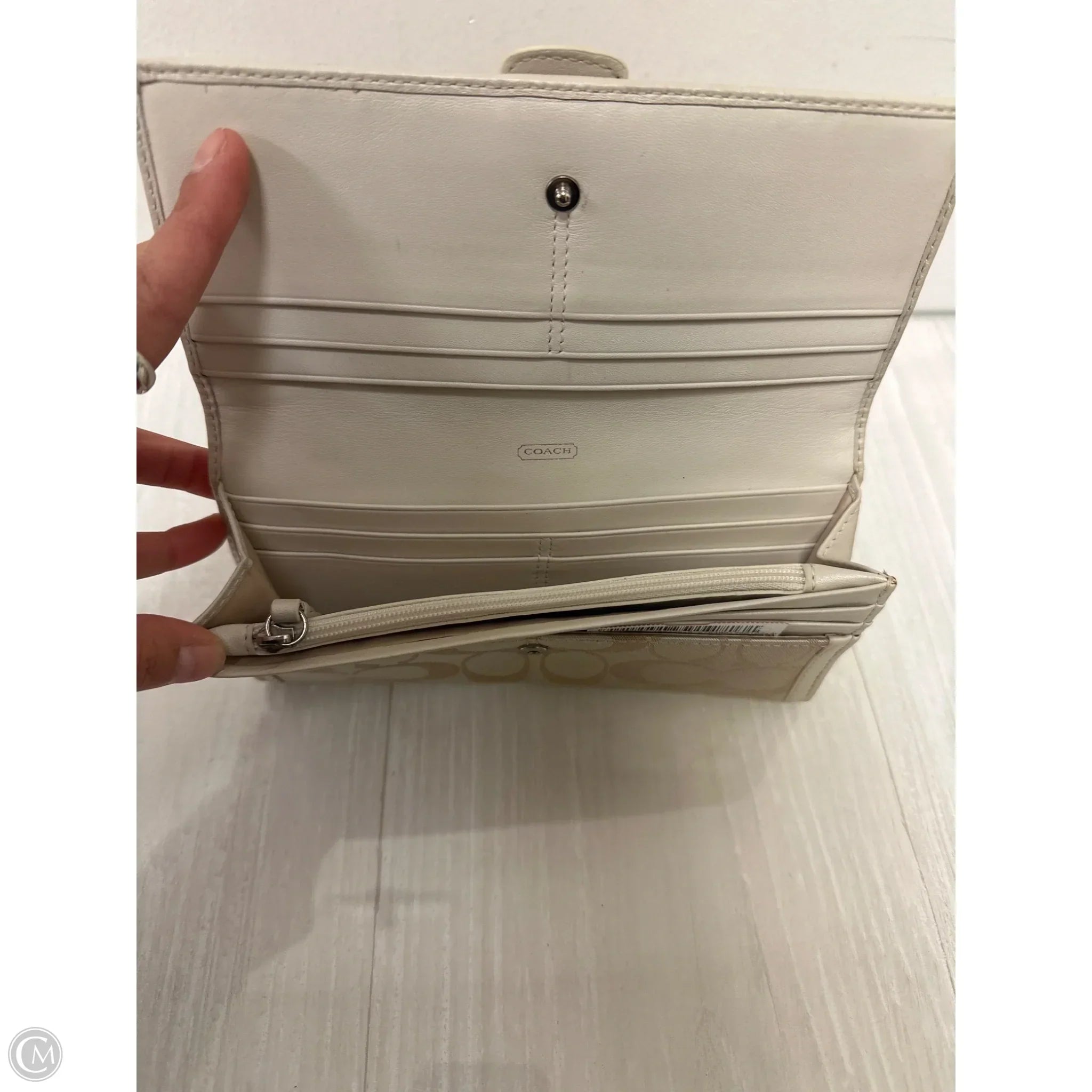 Wallet Designer By Coach, Size: Medium