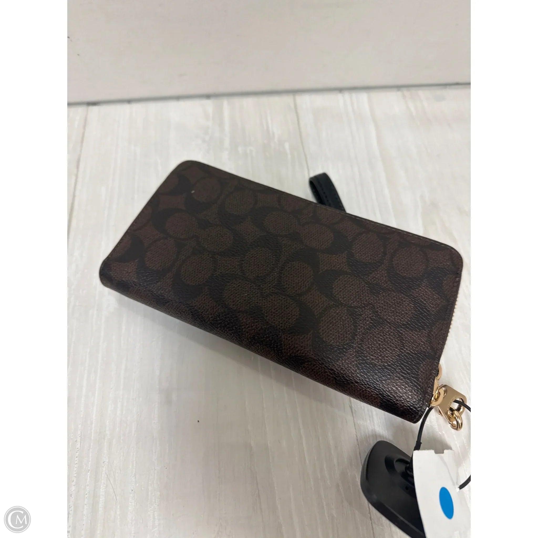 Wristlet Designer By Coach, Size: Large