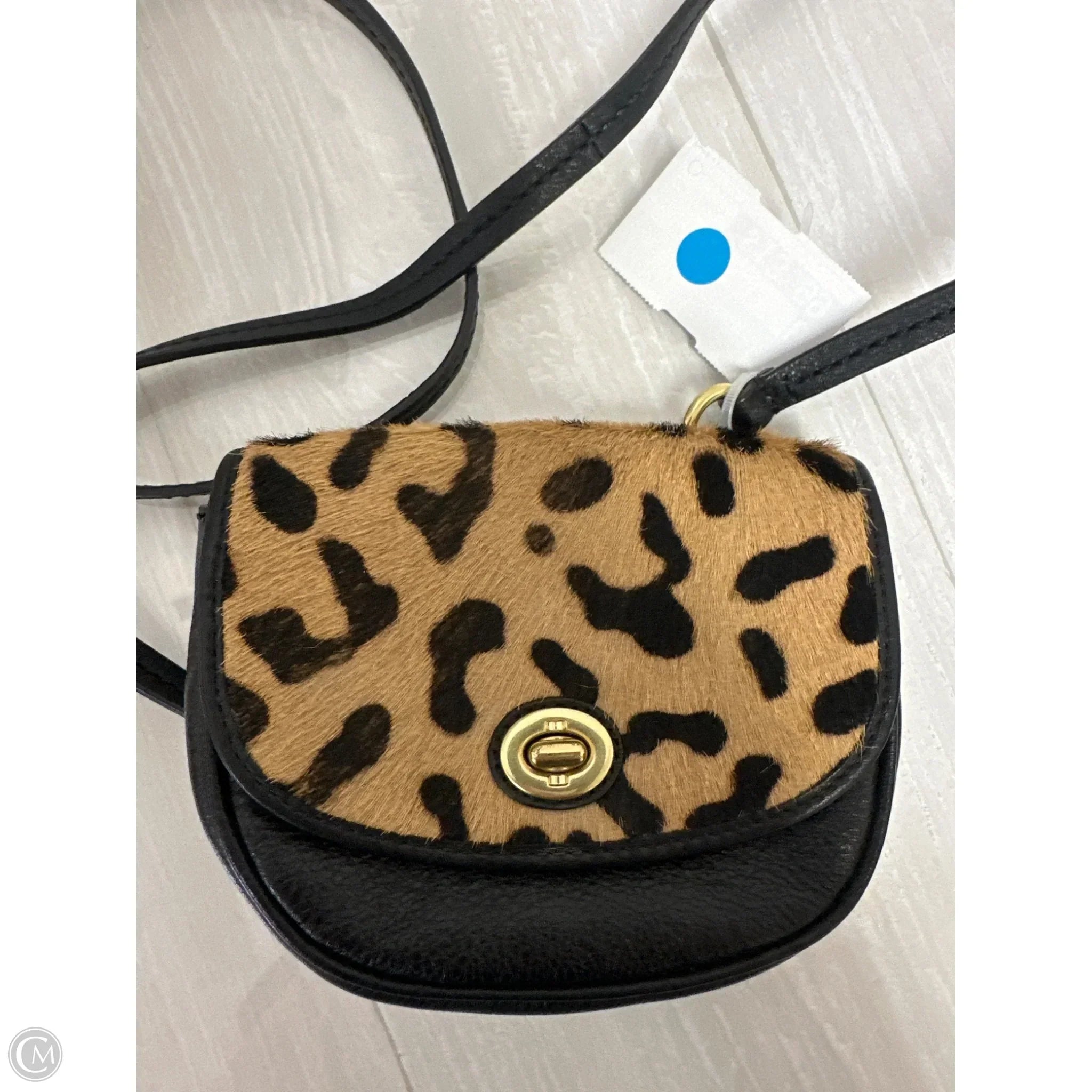 Crossbody Leather By Clothes Mentor, Size: Small