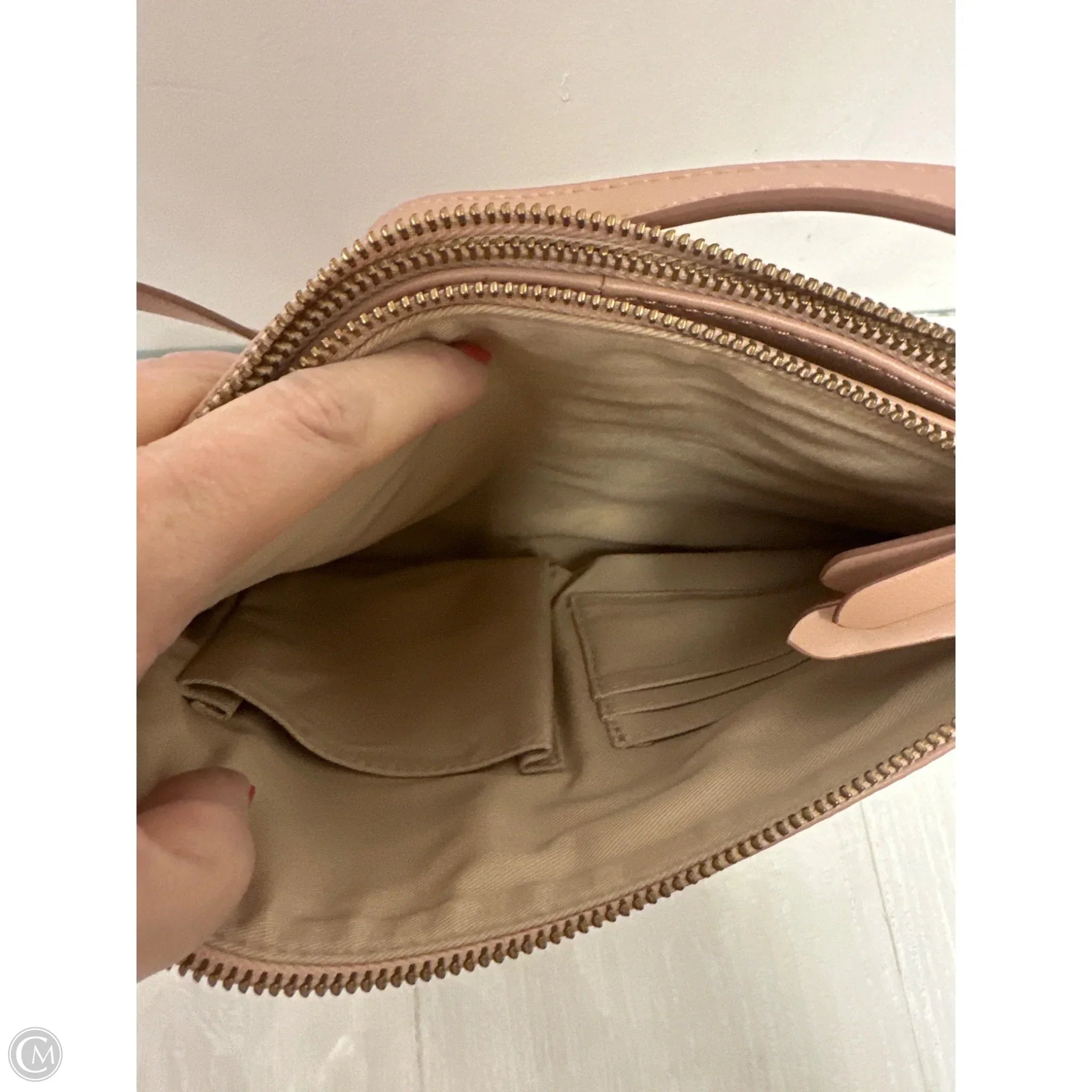 Crossbody Leather By Banana Republic, Size: Medium