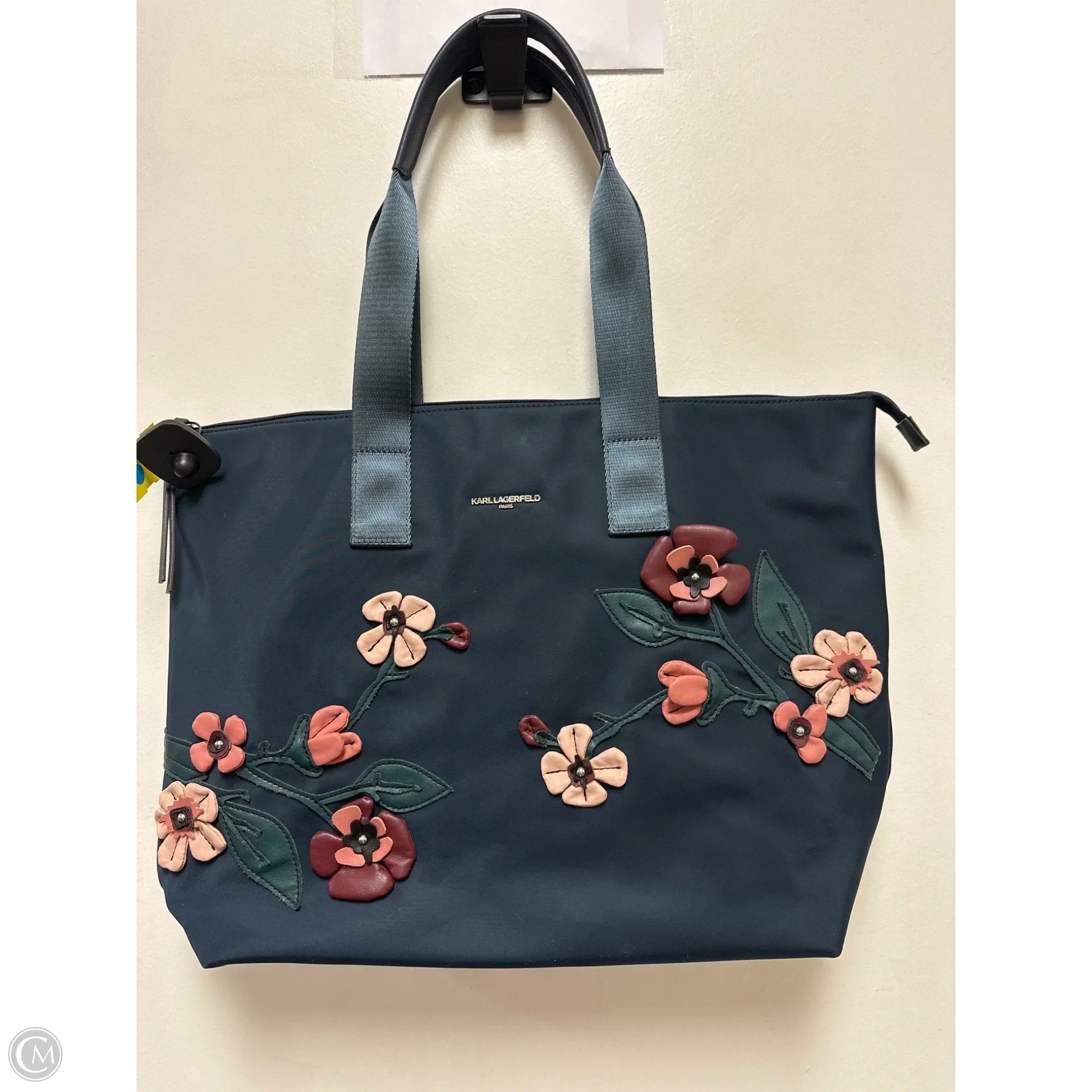 Tote Designer By Karl Lagerfeld, Size: Large