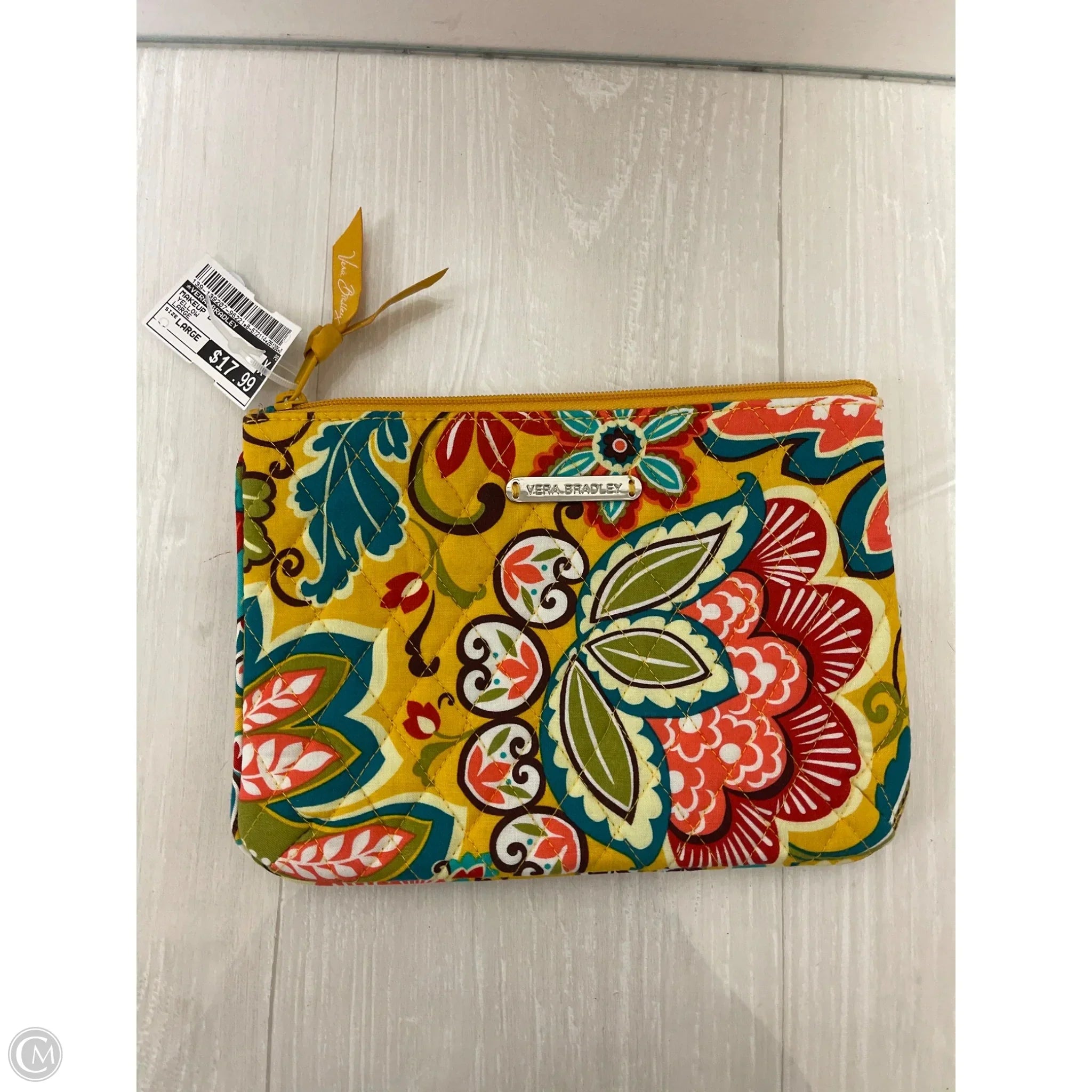 Makeup Bag By Vera Bradley, Size: Large