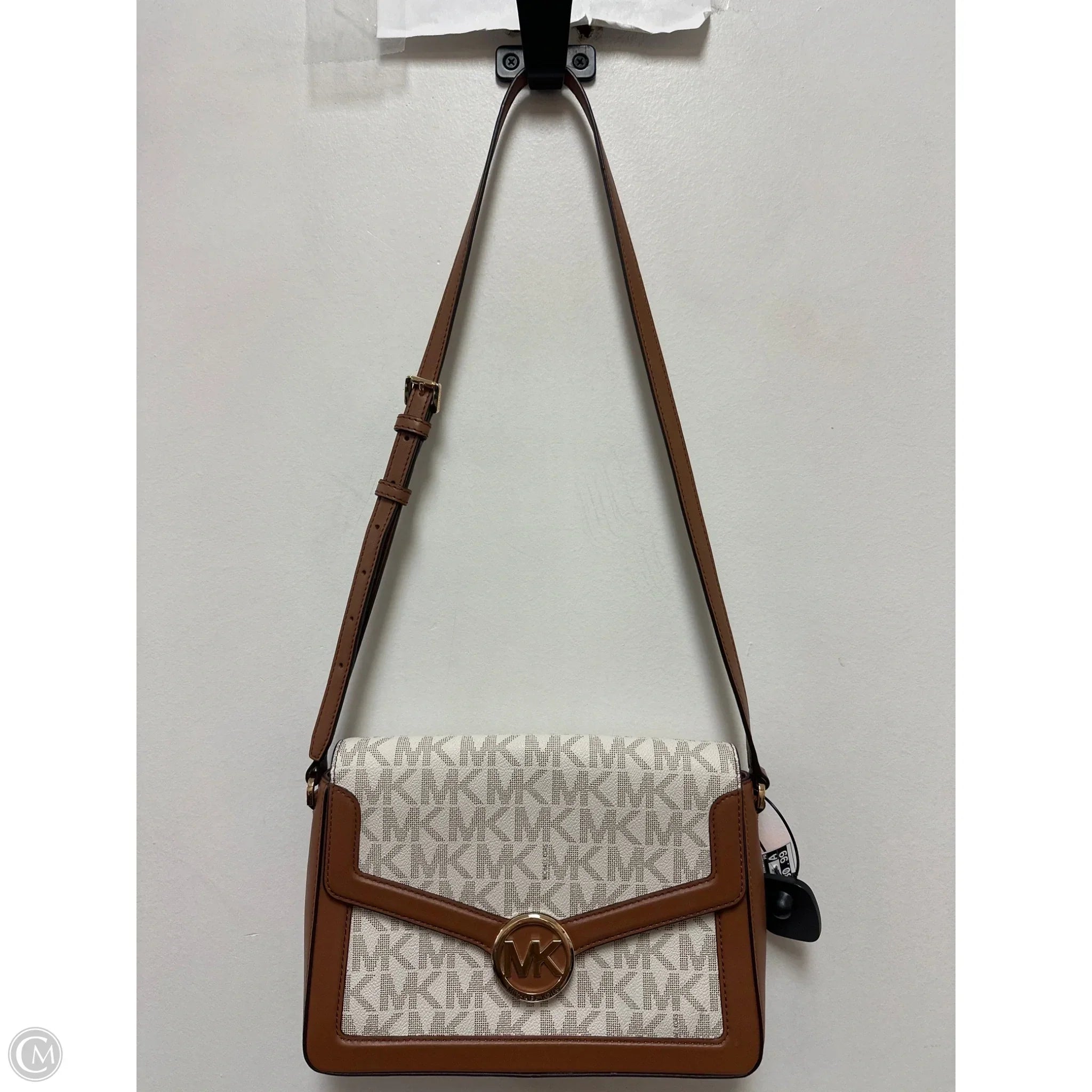 Crossbody Designer By Michael Kors, Size: Medium
