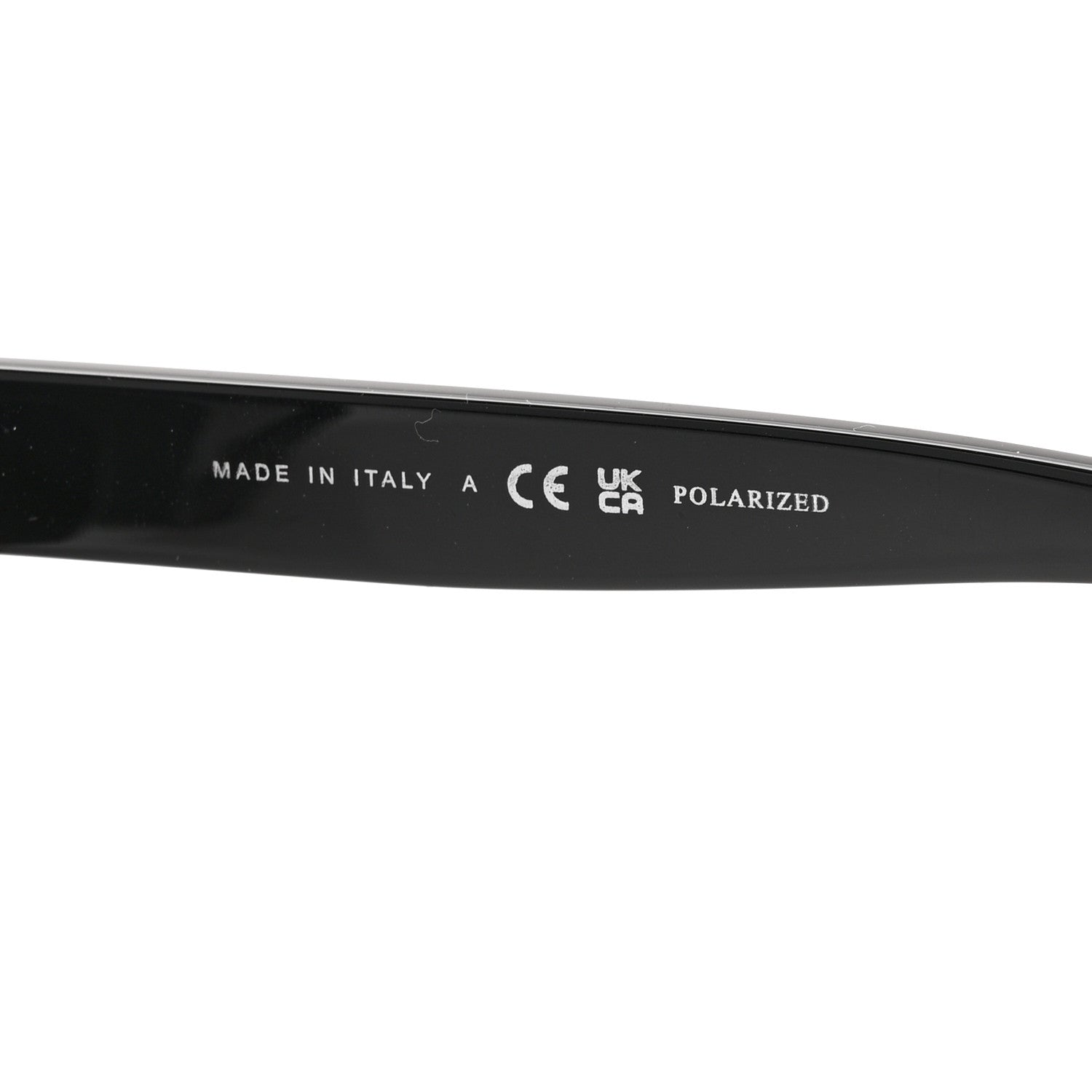 Acetate Polarized Square Sunglasses 5417-A Black