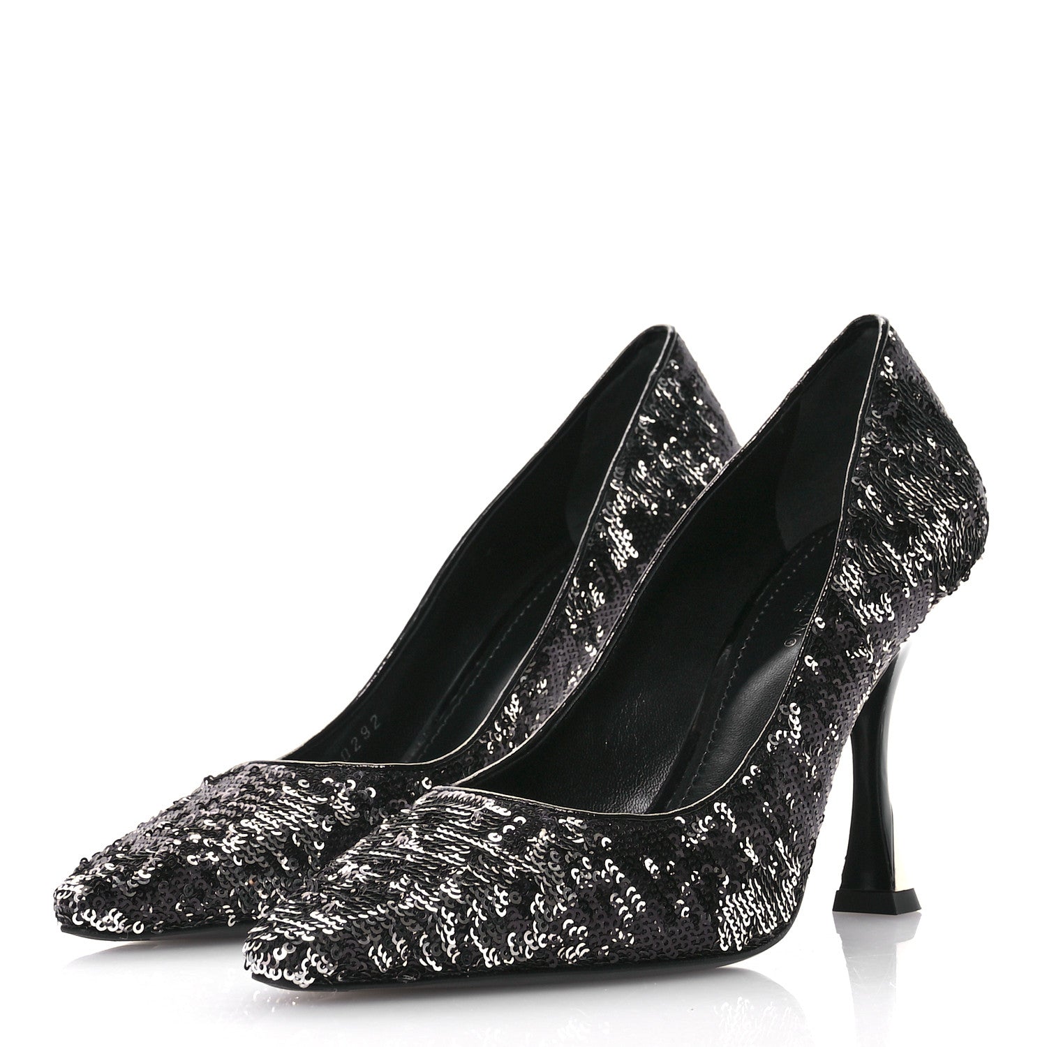 Sequin Sparkle Pumps 38 Argent