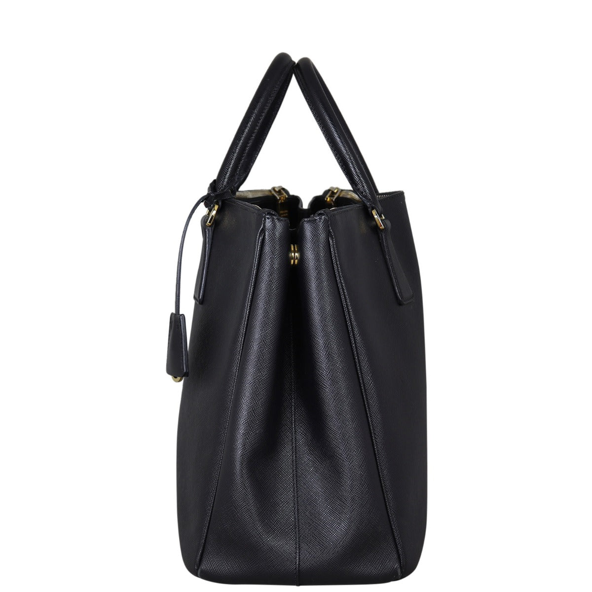 Prada Saffiano Lux Galleria Double Zip Tote Medium