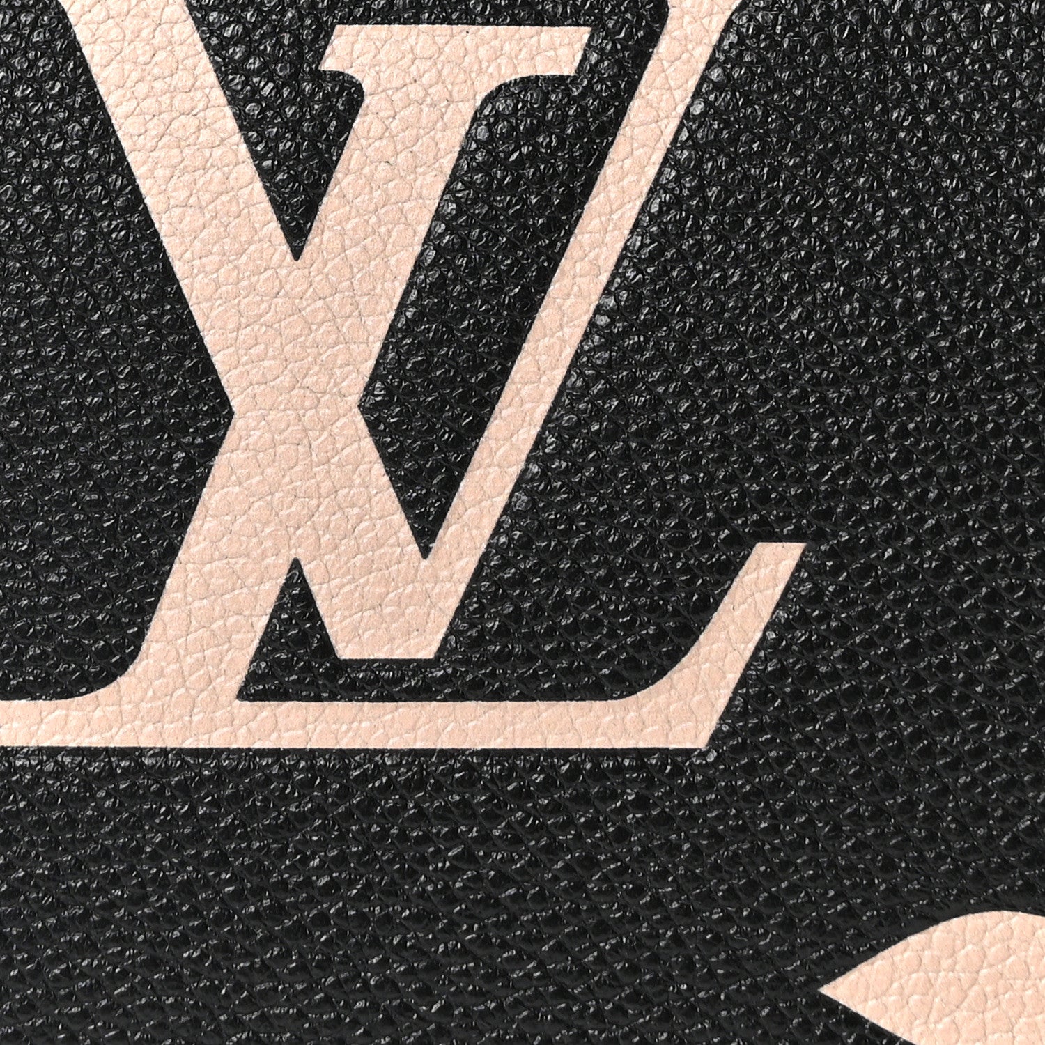 Empreinte Monogram Giant Speedy Bandouliere 25 Black Beige