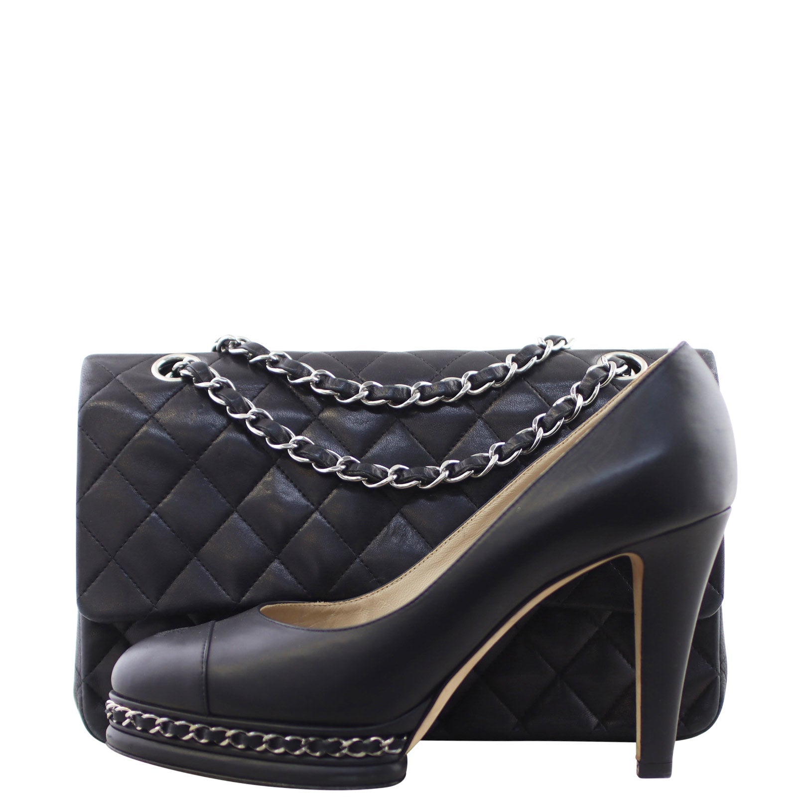Chanel Classic Double Flap Medium | Black 10 Series