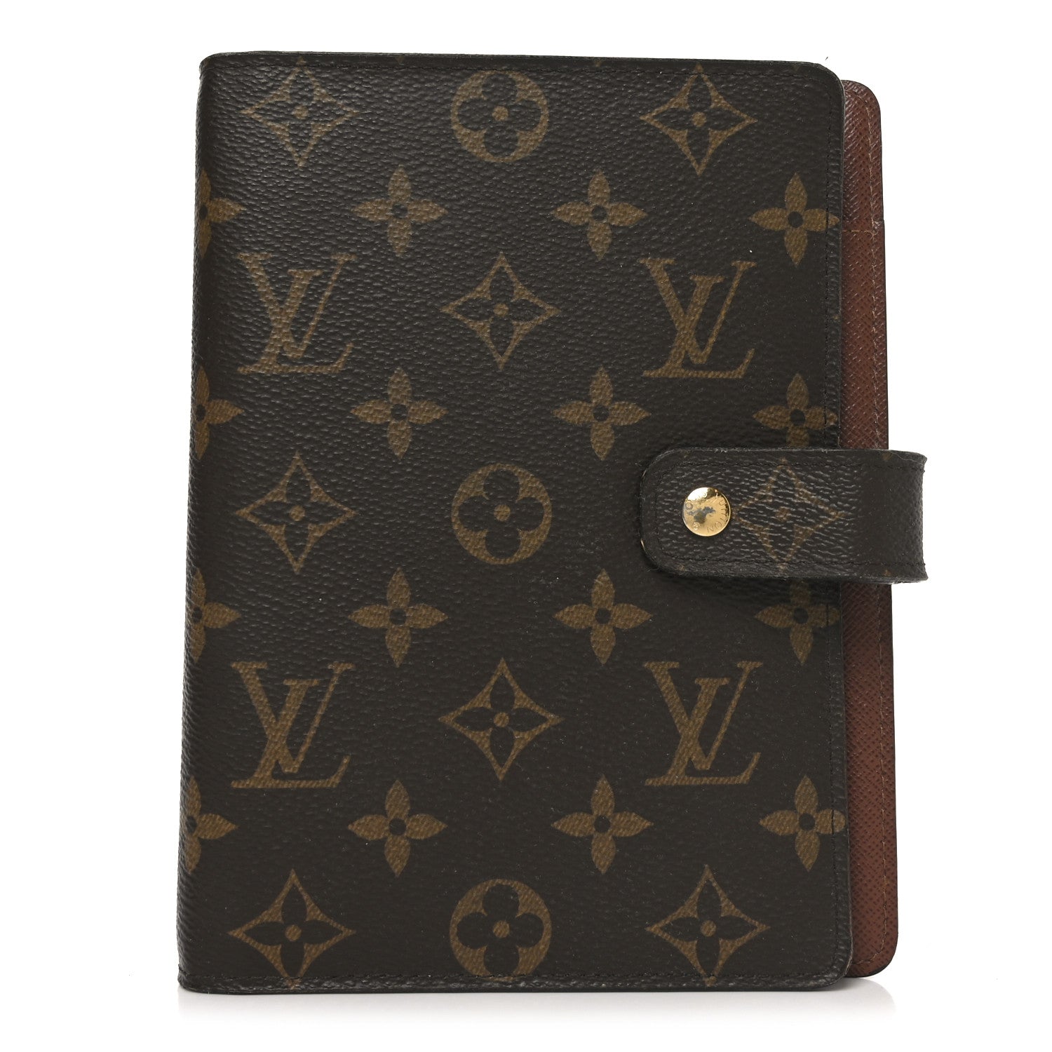Monogram Medium Ring Agenda Cover