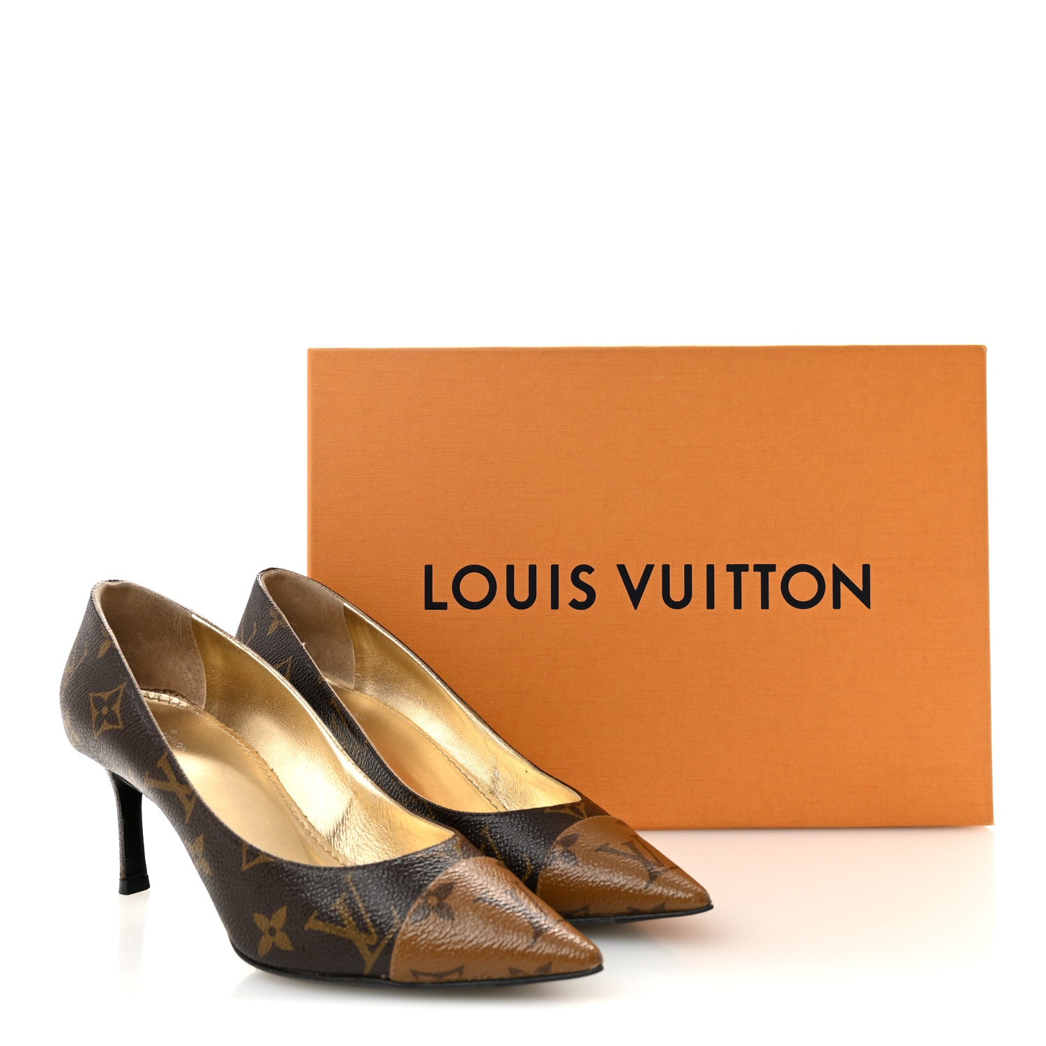 Reverse Monogram Cherie Pumps 35.5