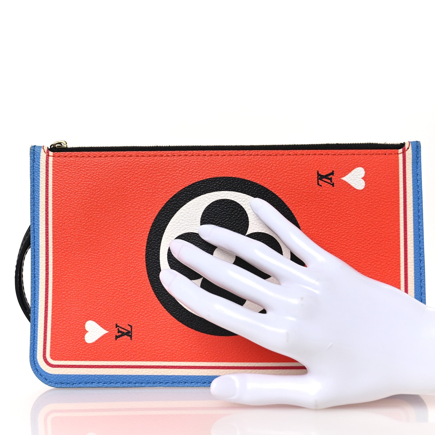 Game On Neverfull MM Pochette White