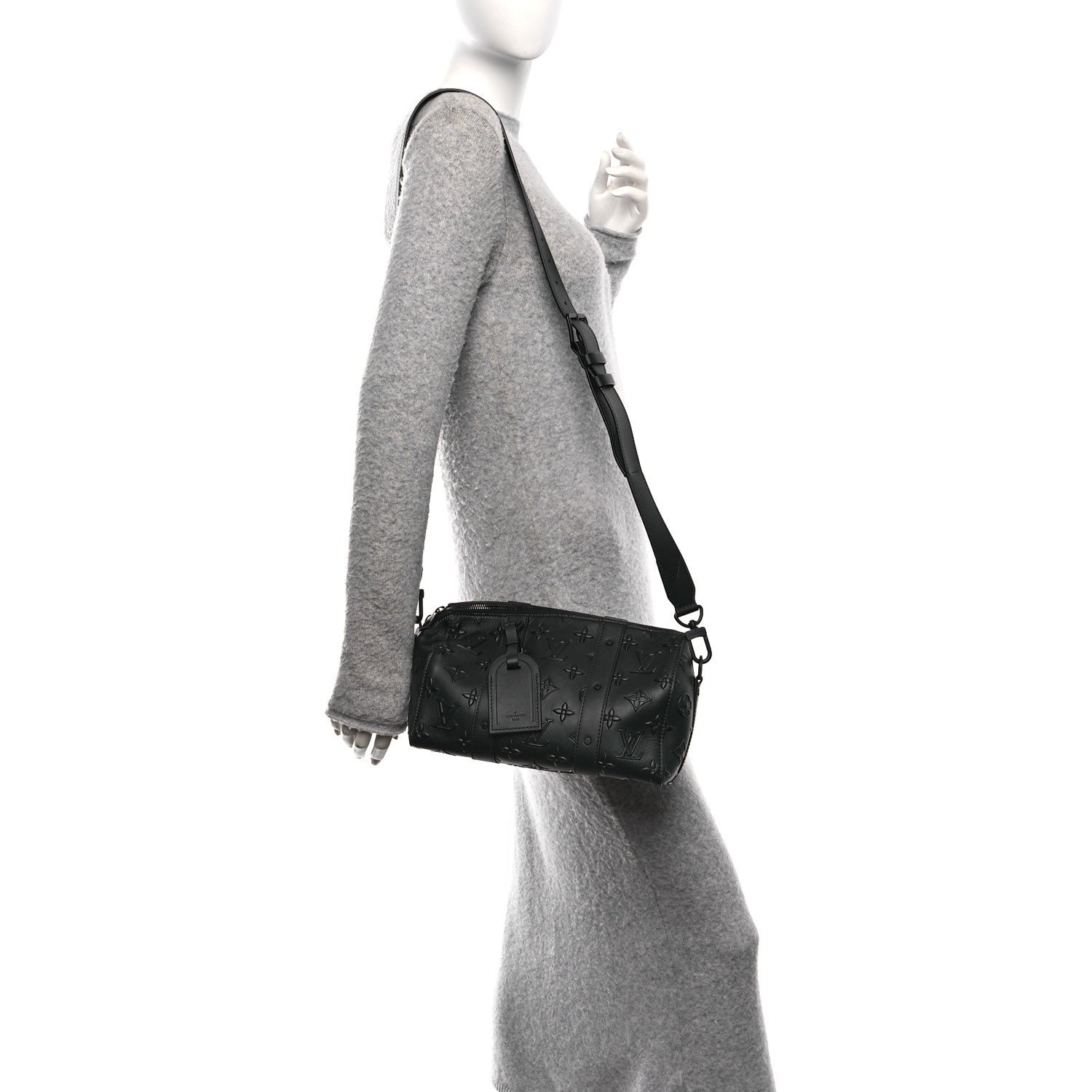 Monogram Seal City Keepall Black
