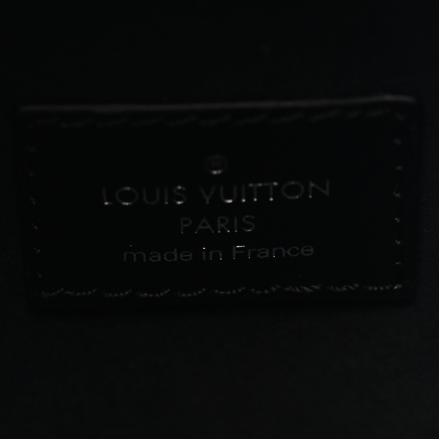 Calfskin Side Trunk MM Black