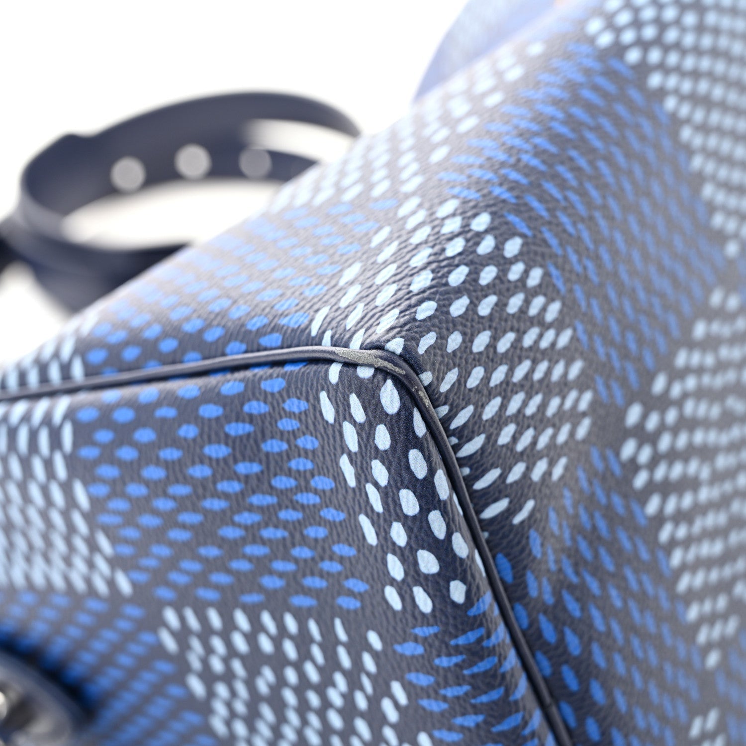 Damier Heritage Speedy Bandouliere 25 Blue