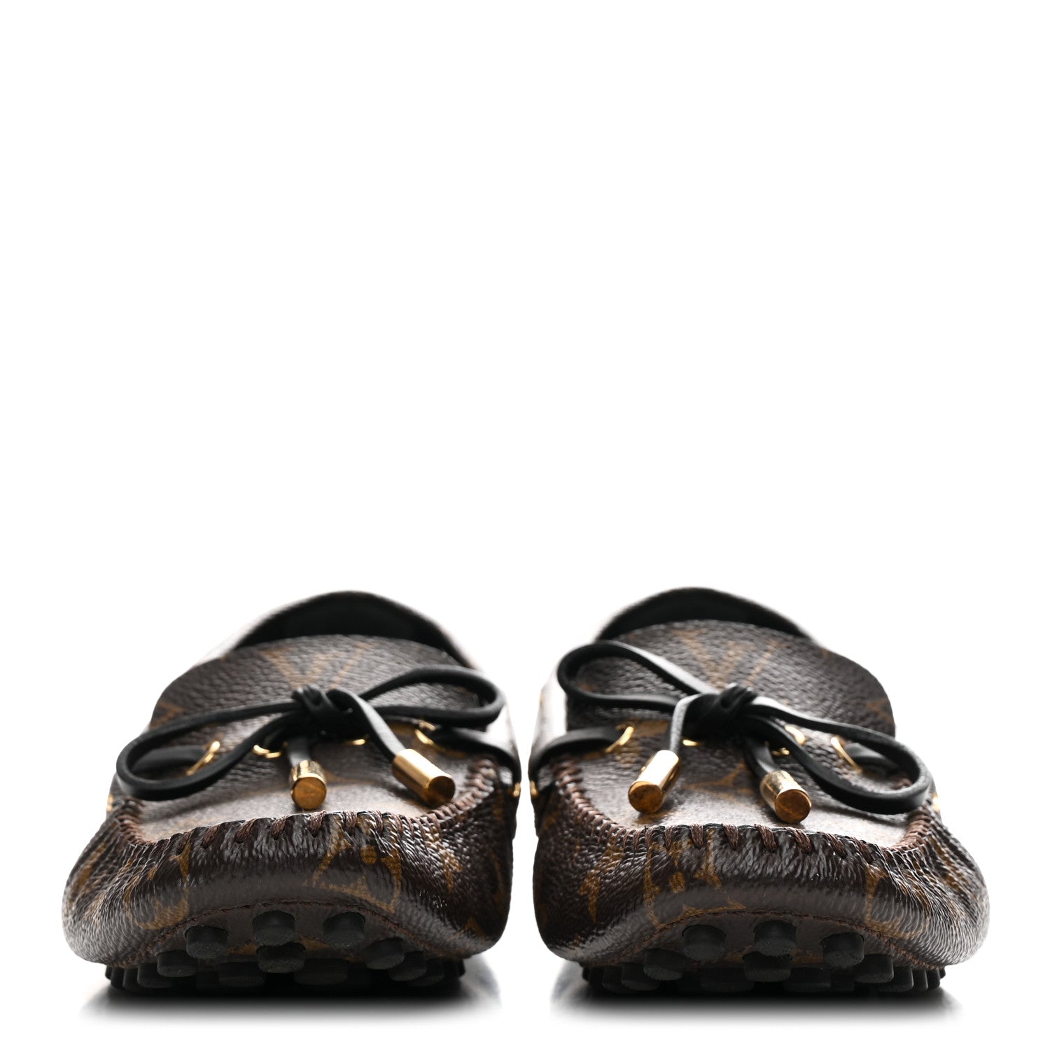 Patent Monogram Gloria Loafers 35