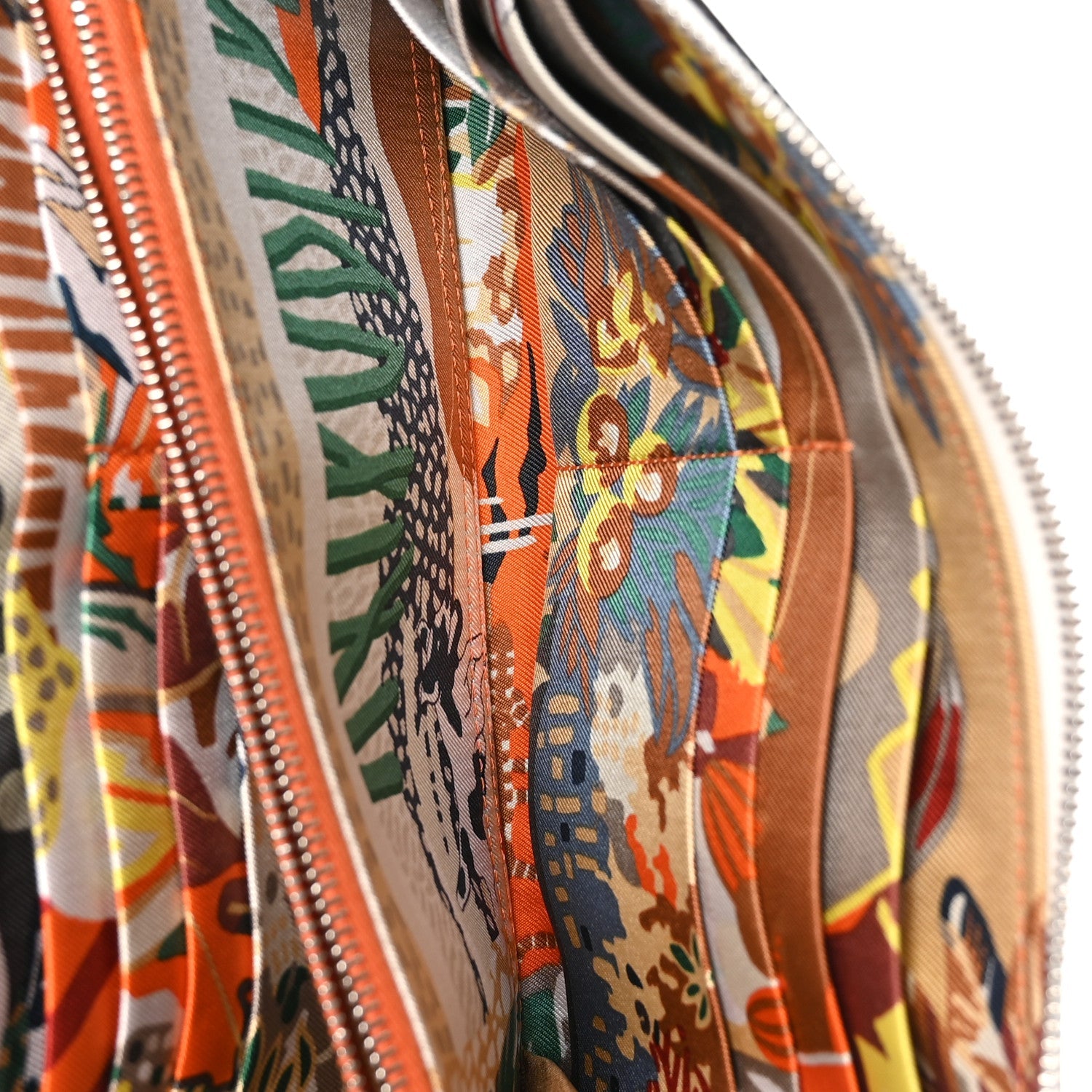 Evercolor Silk'In Wallet New White Orange Gris Mouette