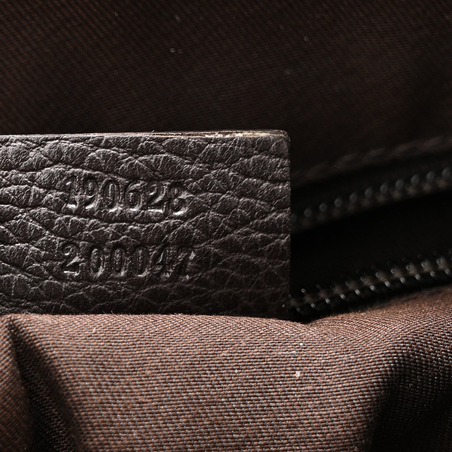 Nylon Monogram Messenger Bag  Dark Brown