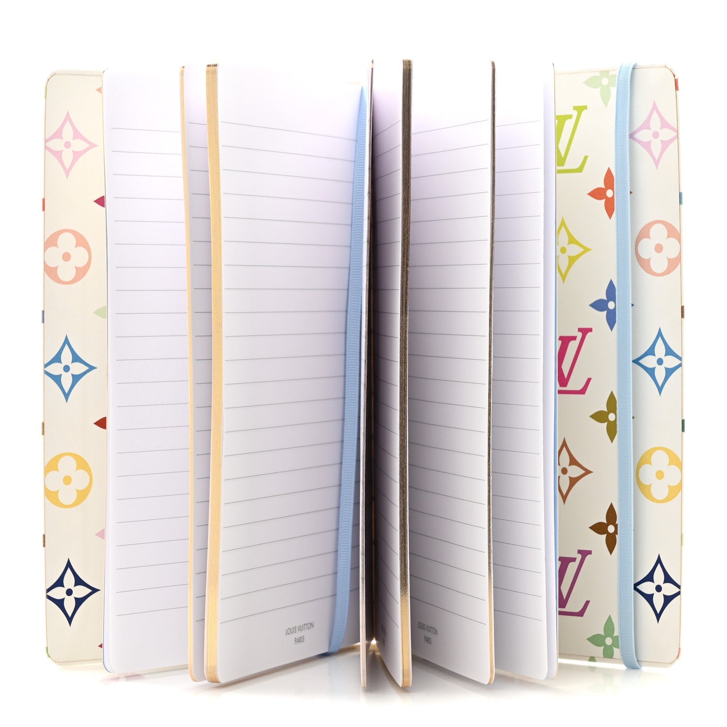 LV x TM Monogram Multicolor Jane Notebook MM White