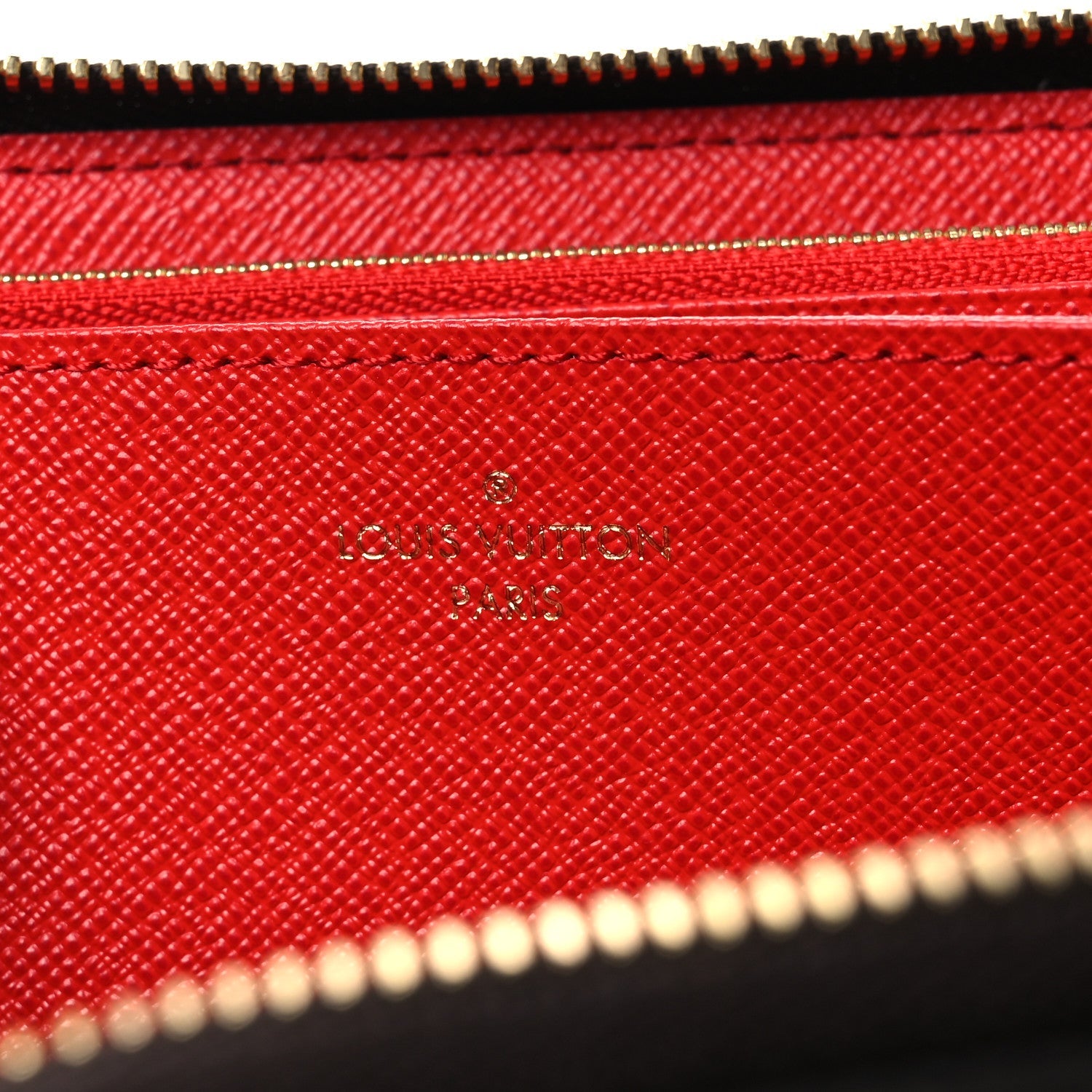 Monogram Zippy Wallet Coquelicot