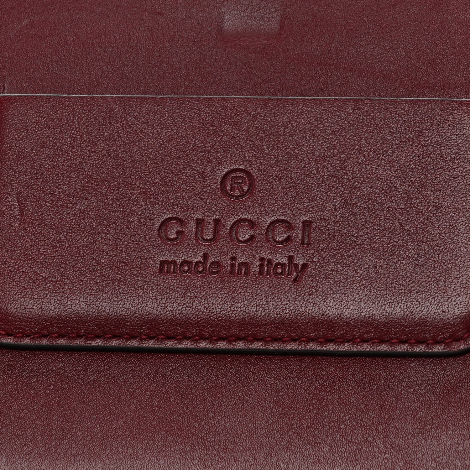 Crepe Wool Silk GG Monogram Go Small Shoulder Bag Rosso Ancora
