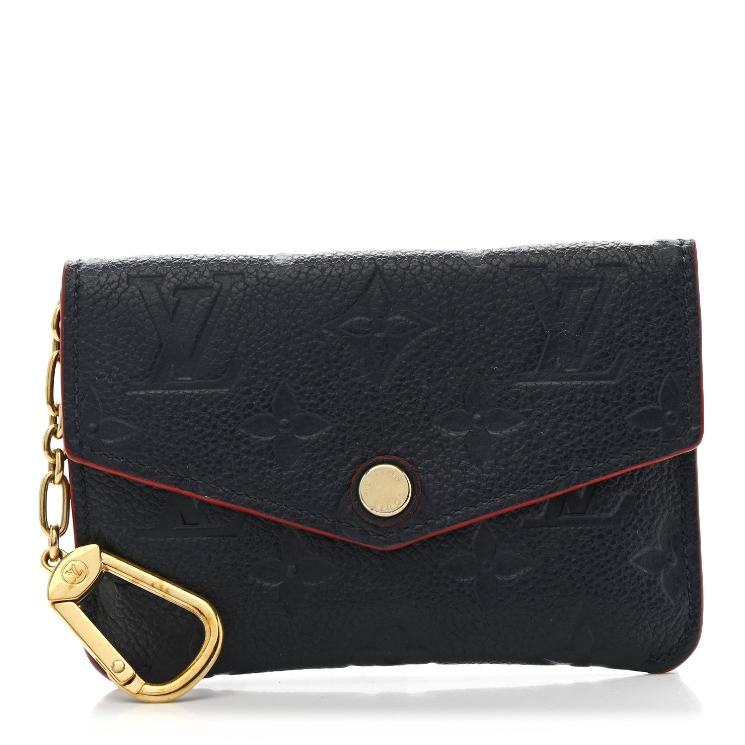 Empreinte Key Pouch Marine Rouge