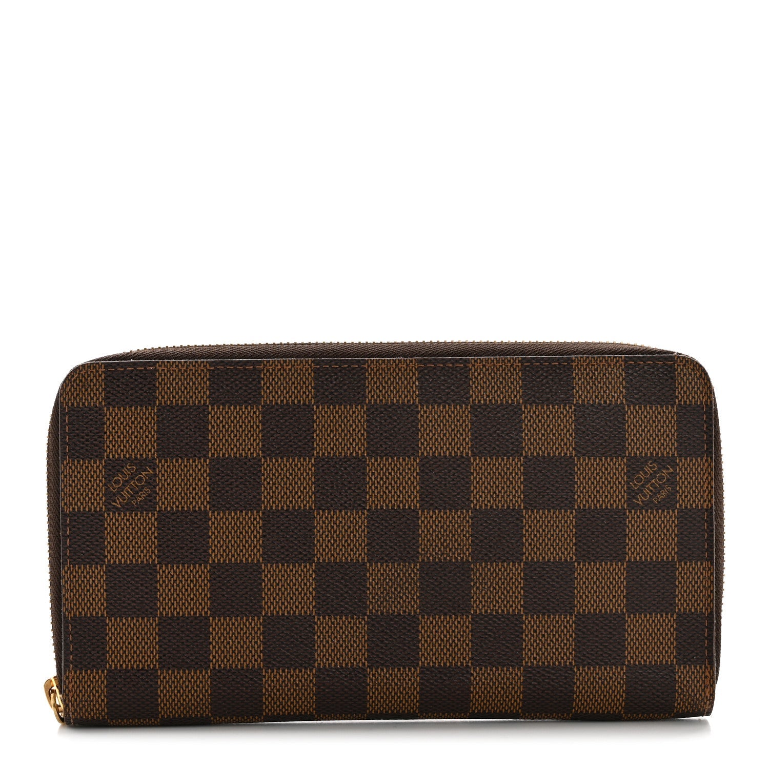 Damier Ebene Zippy Organizer Wallet