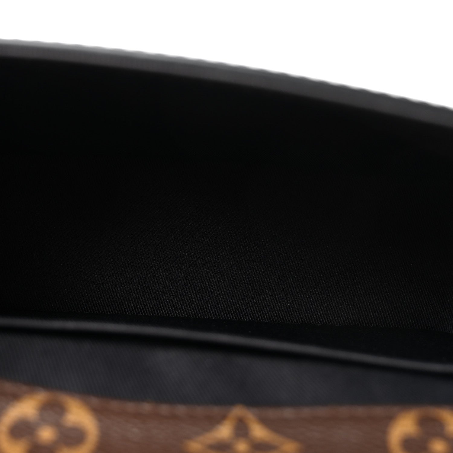 Patent Calfskin Monogram Cherrywood BB Black