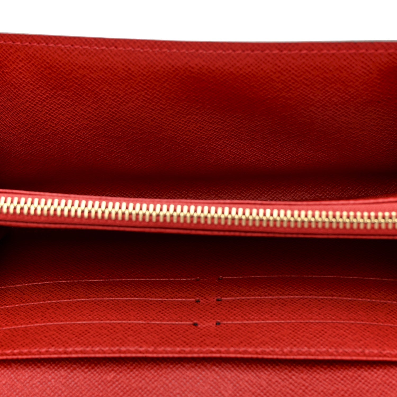 Monogram Groom Sarah Wallet Red