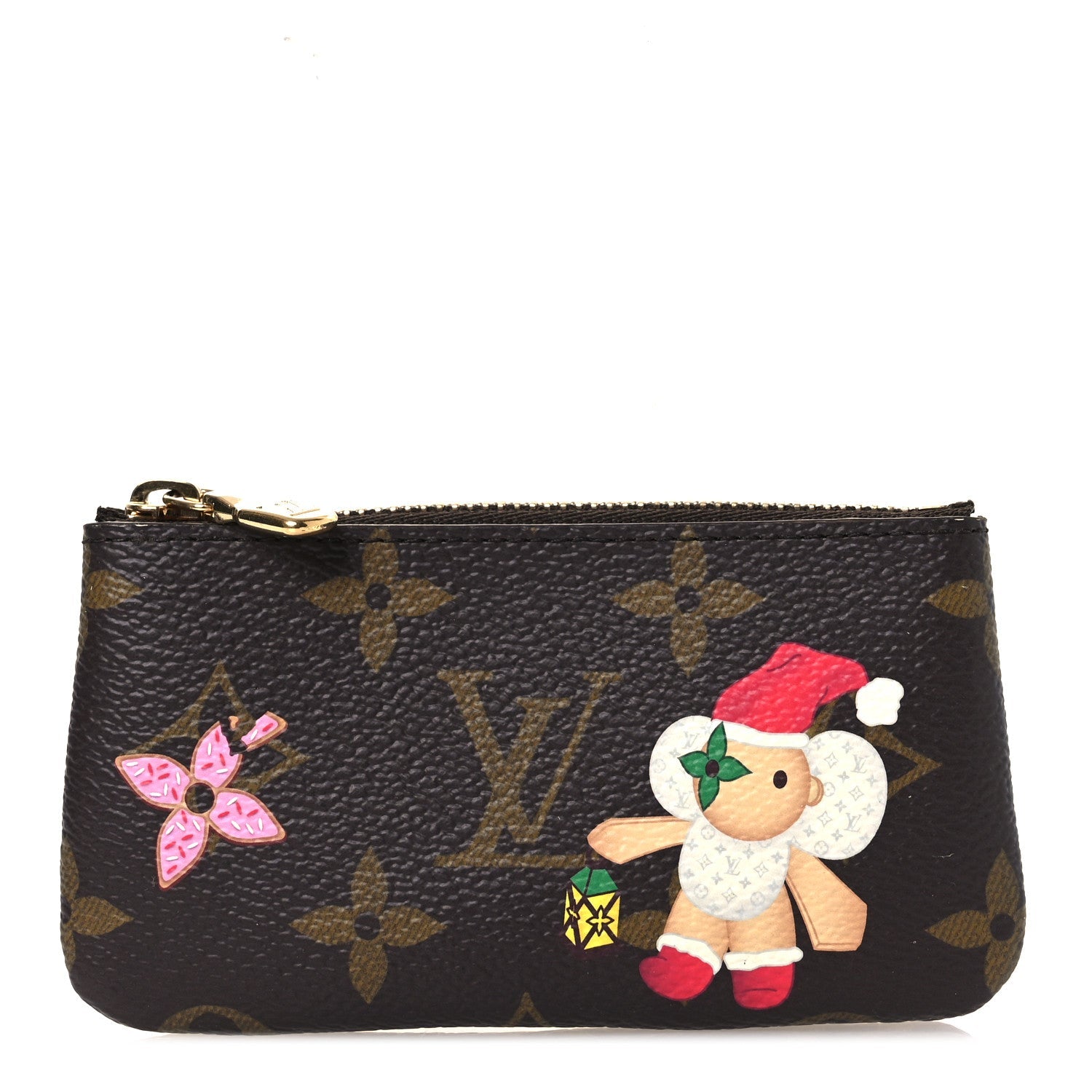 Monogram 2024 Christmas Animation Candy Factory Key Pouch Candy Red