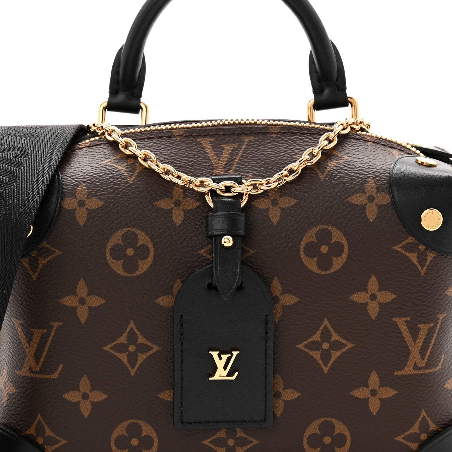 Monogram Petite Malle Souple Black