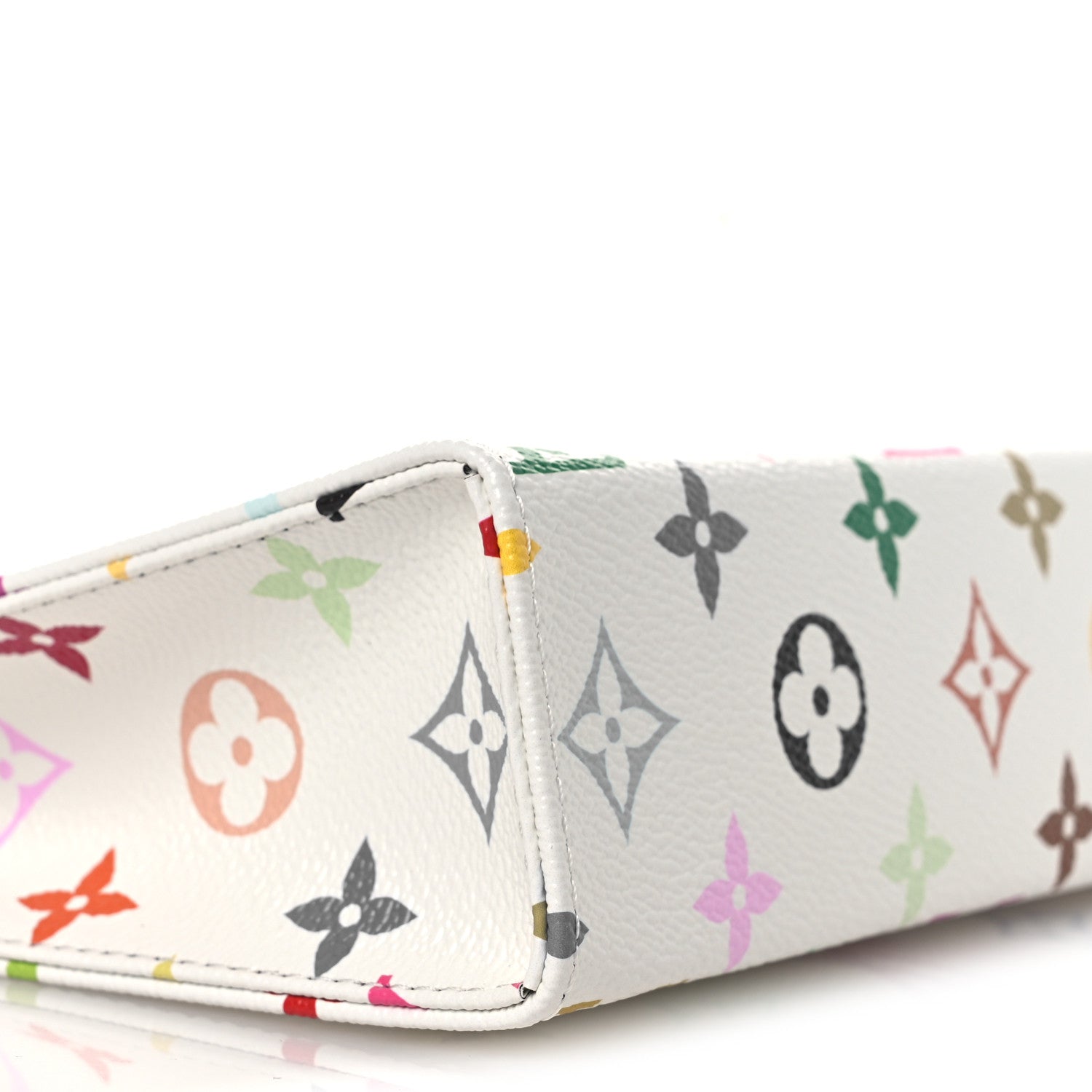 LV X TM Monogram Multicolor Toiletry Pouch 19 White