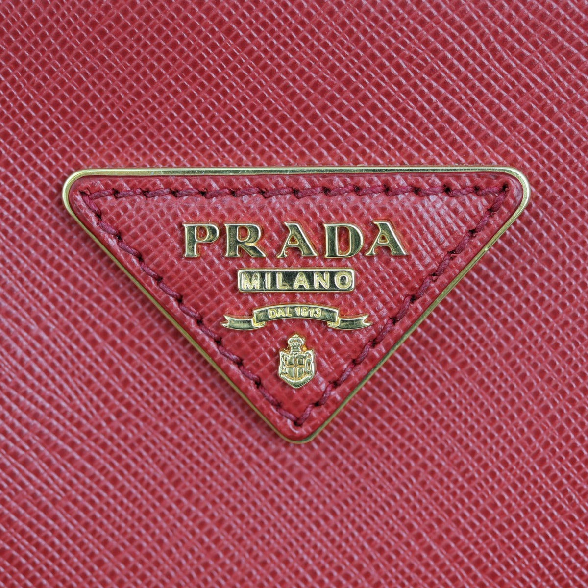 Prada Saffiano Lux Galleria Double Zip Tote Medium