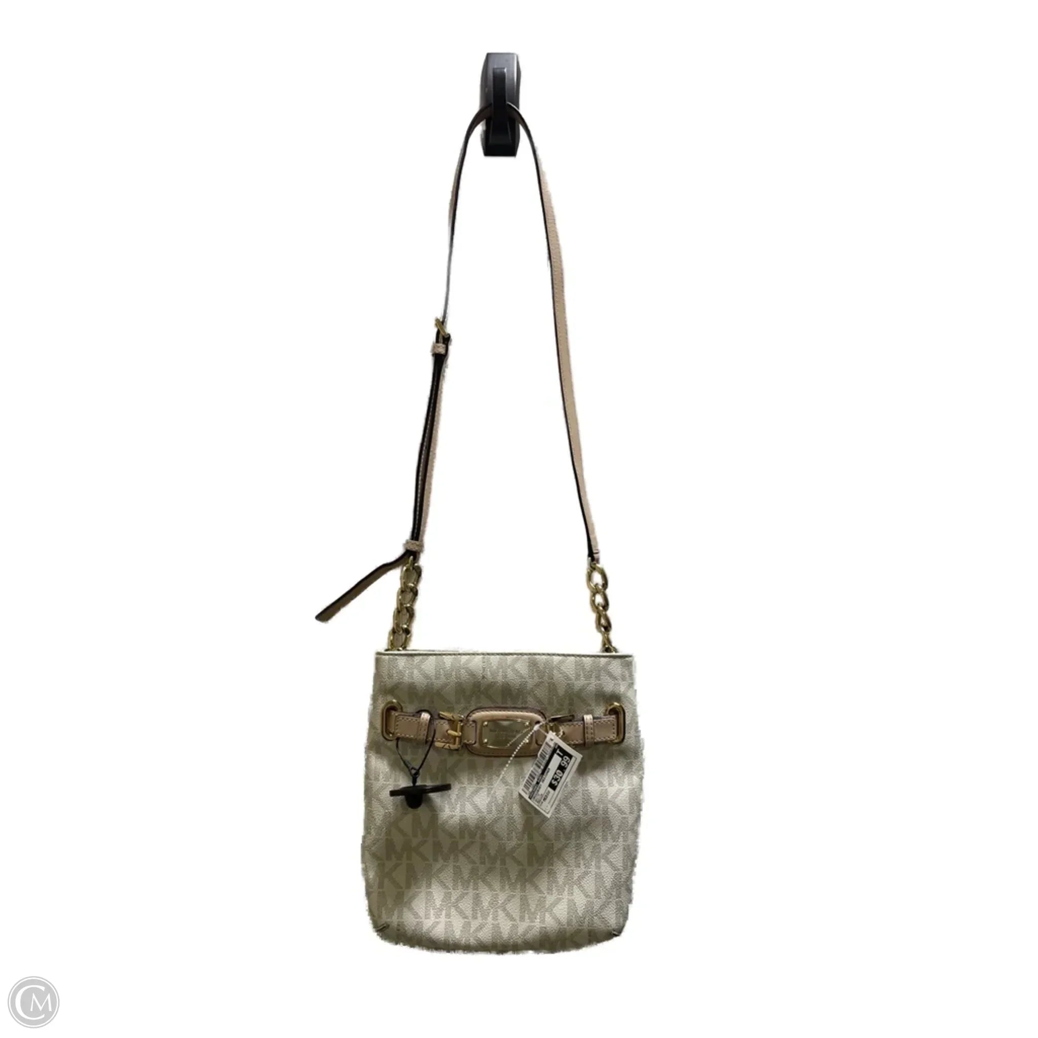 Crossbody Designer By Michael Kors, Size: Medium