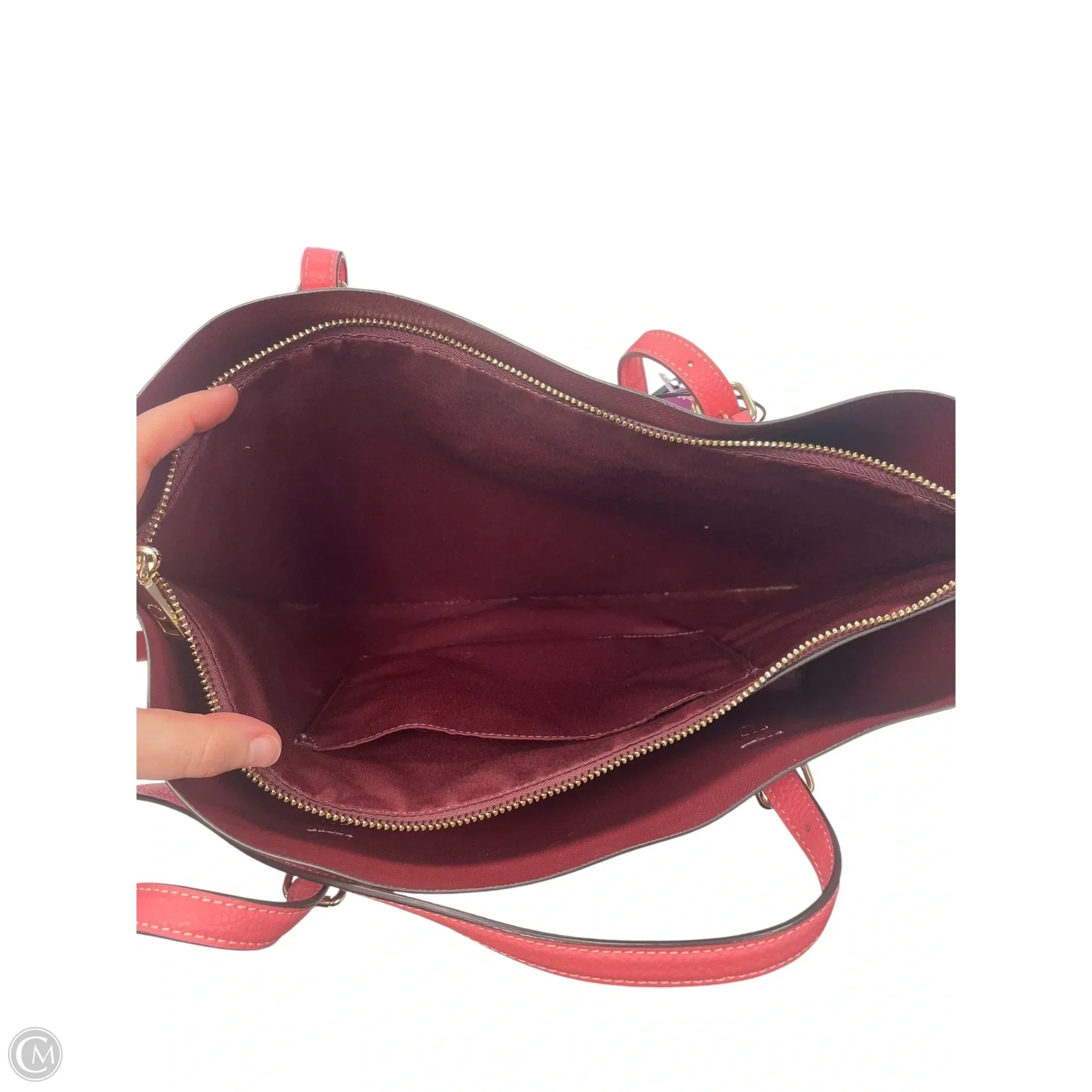 Handbag Designer By Coach, Size: Large