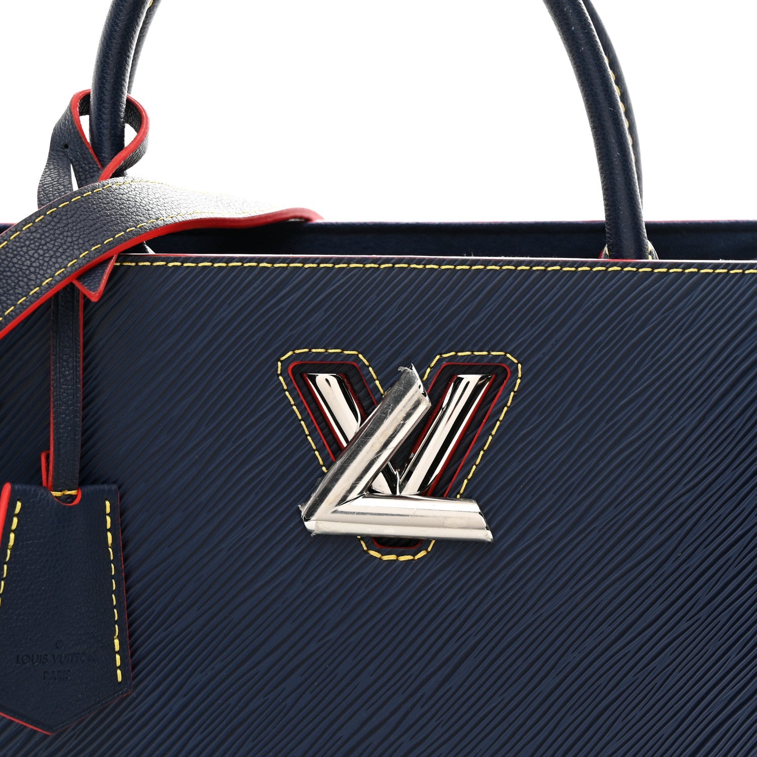 Epi Twist Tote Indigo