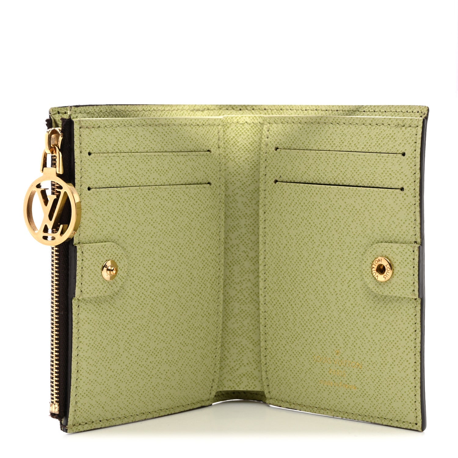 Monogram Lisa Wallet Light Green